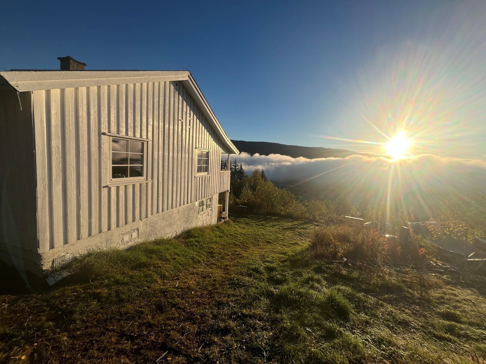 Selgers bilde - soloppgang Galleribilde