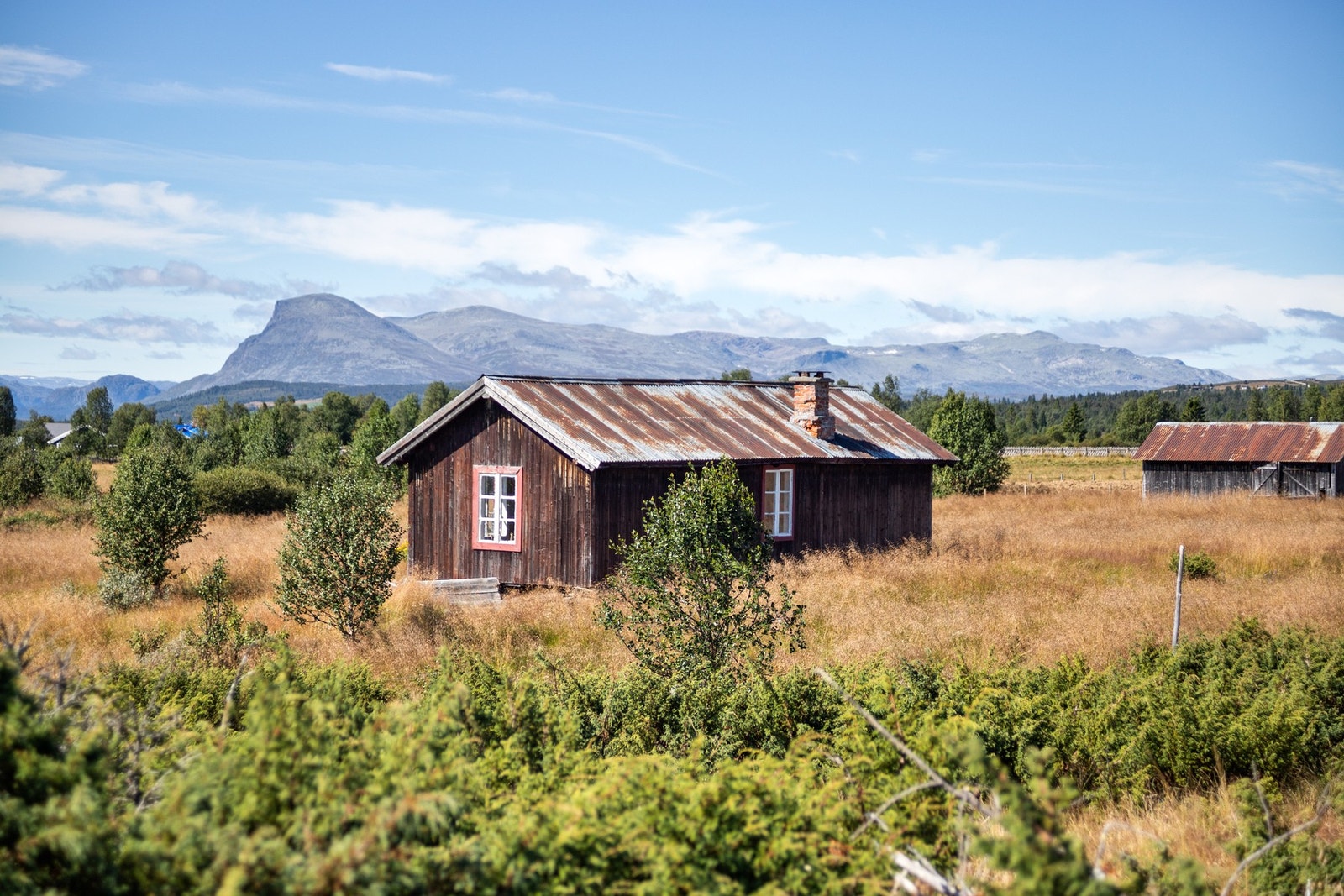Stølen ligger på vakre Tyrisølt Galleribilde