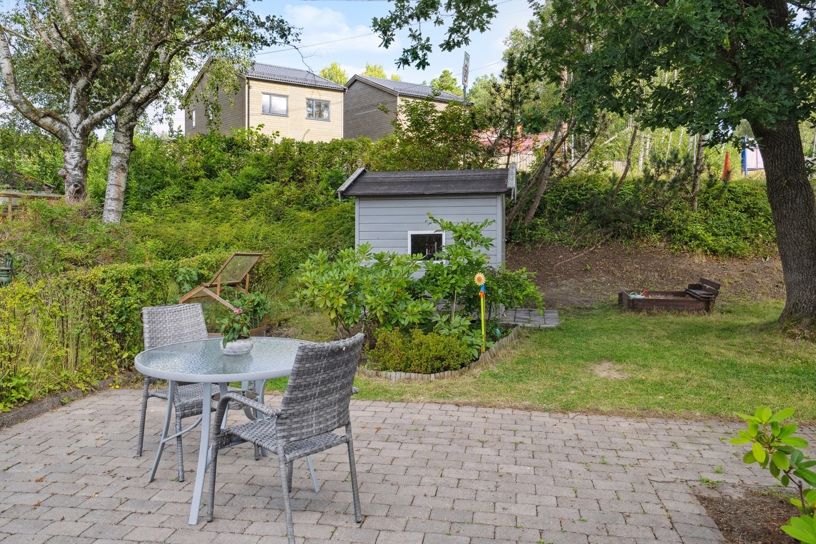 Den store tomten gir for flere soner Galleribilde