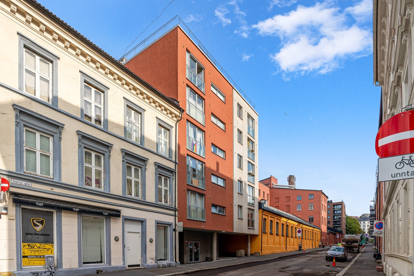 Fasade Sverres gate 2 Galleribilde