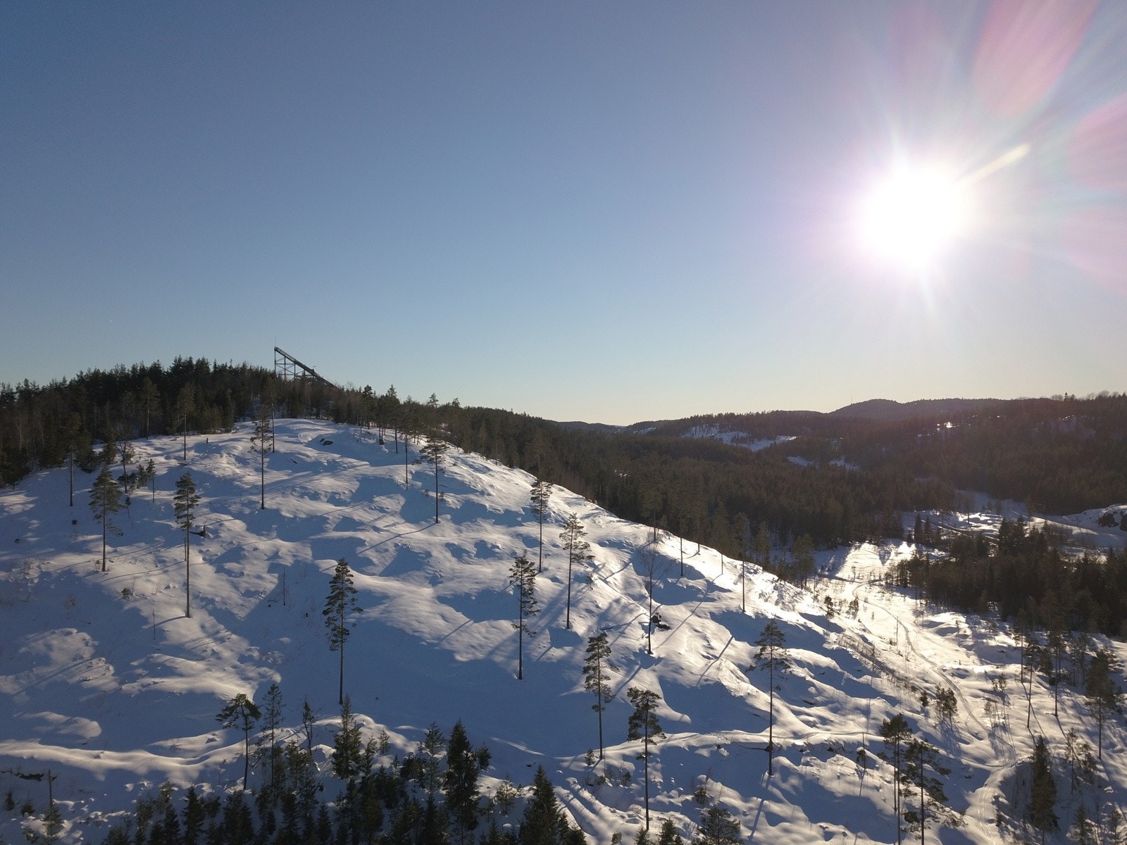 Fra boligfeltet er det umiddelbar nærhet til flott turområde Galleribilde