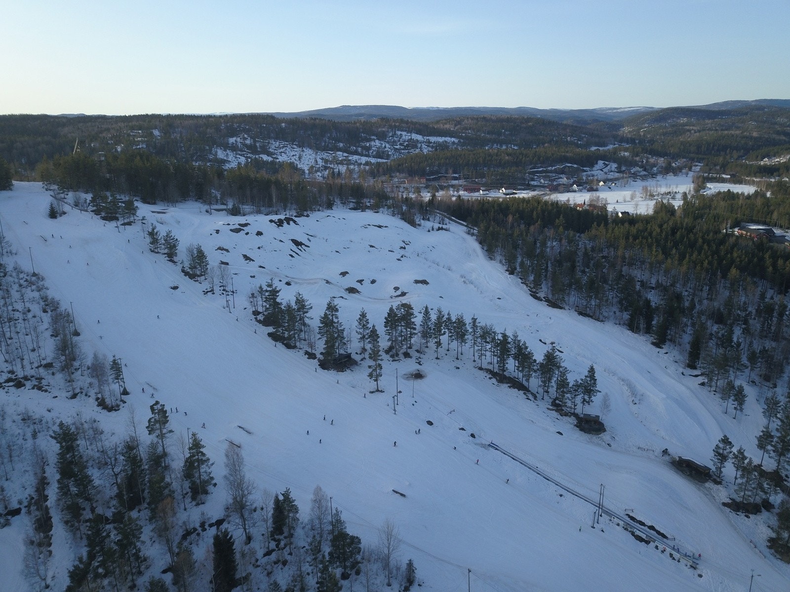 Kort gange til Vegårshei Ski og Aktivitetssenter Galleribilde