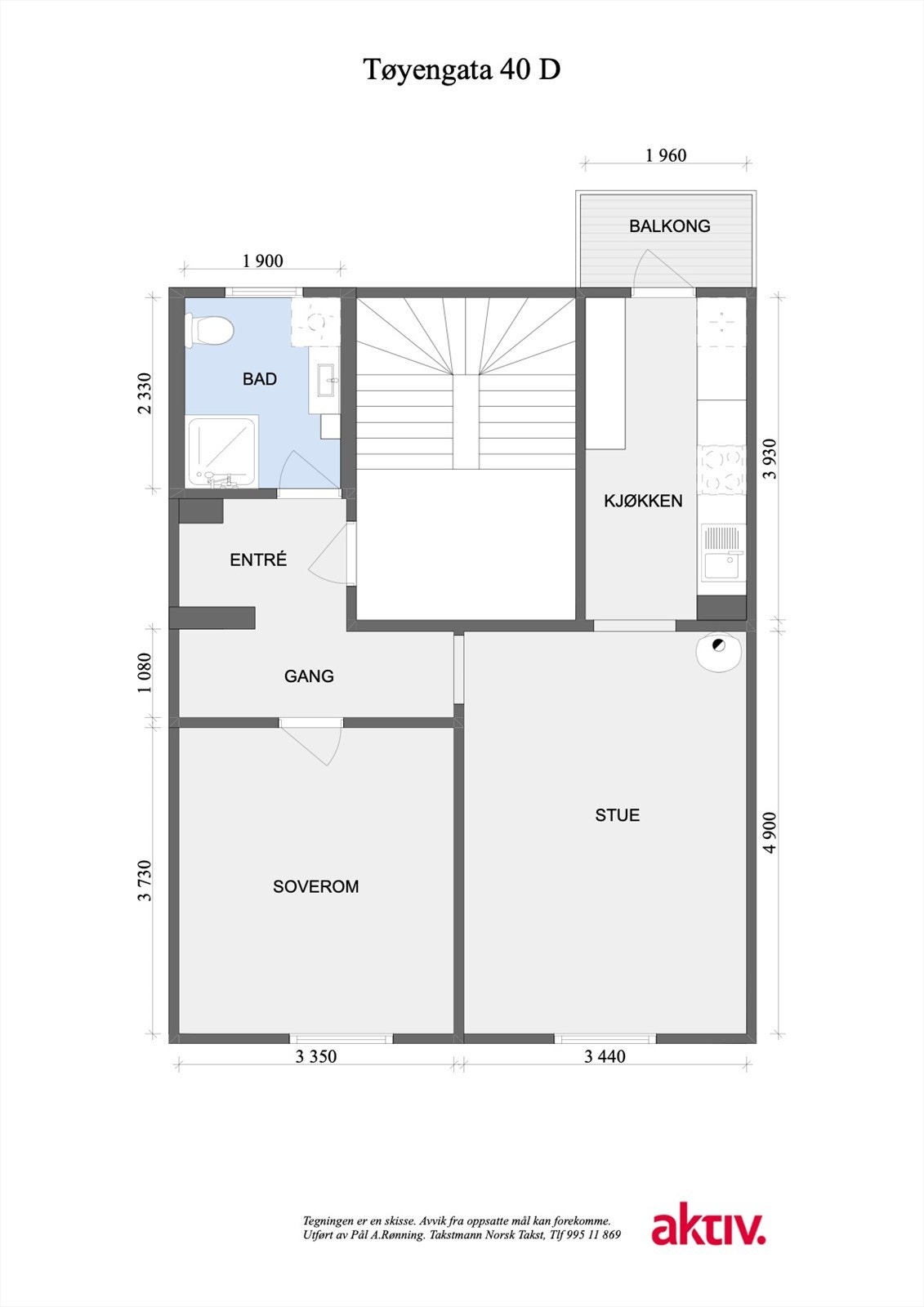 Utover leilighetens interne areal disponerer leiligheten en kjellerbod på ca 7,3 m2, samt en loftsbod med gulvareal på ca 2,9 m2. Felles sykkelrom, barnevognskur, vaskeri, hobbyrom og selskapslokale med toalett, kjøkken og overnattingsmulighet. Galleribilde