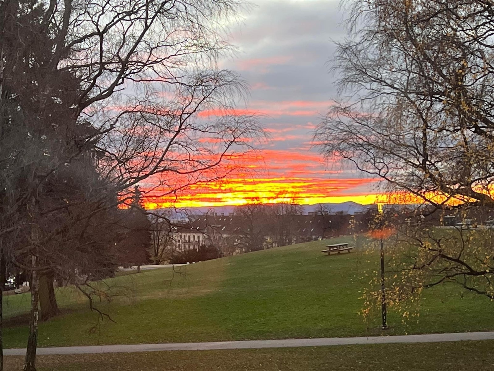 Solnedgang Galleribilde