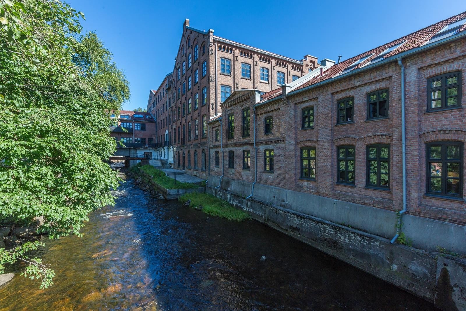 Campus G12 er nært naturen samtidig som det er sentralt med enkel adkomst til sentrum. Galleribilde