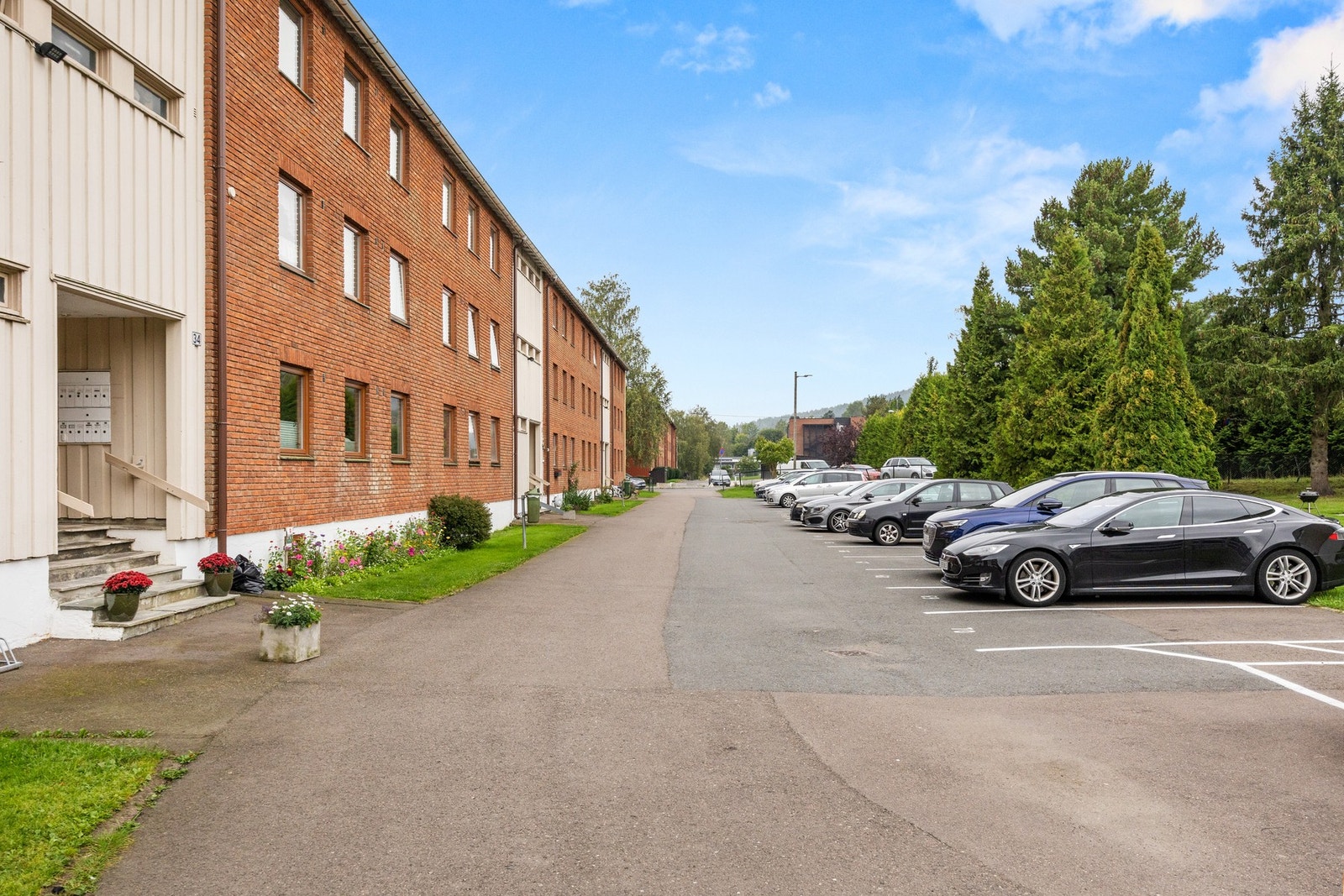 Blokkens fasade. Galleribilde