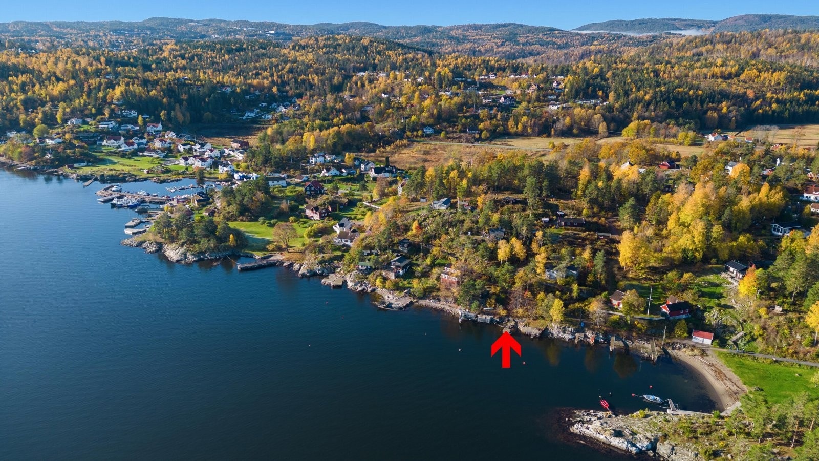 Andel av strandparsell Galleribilde