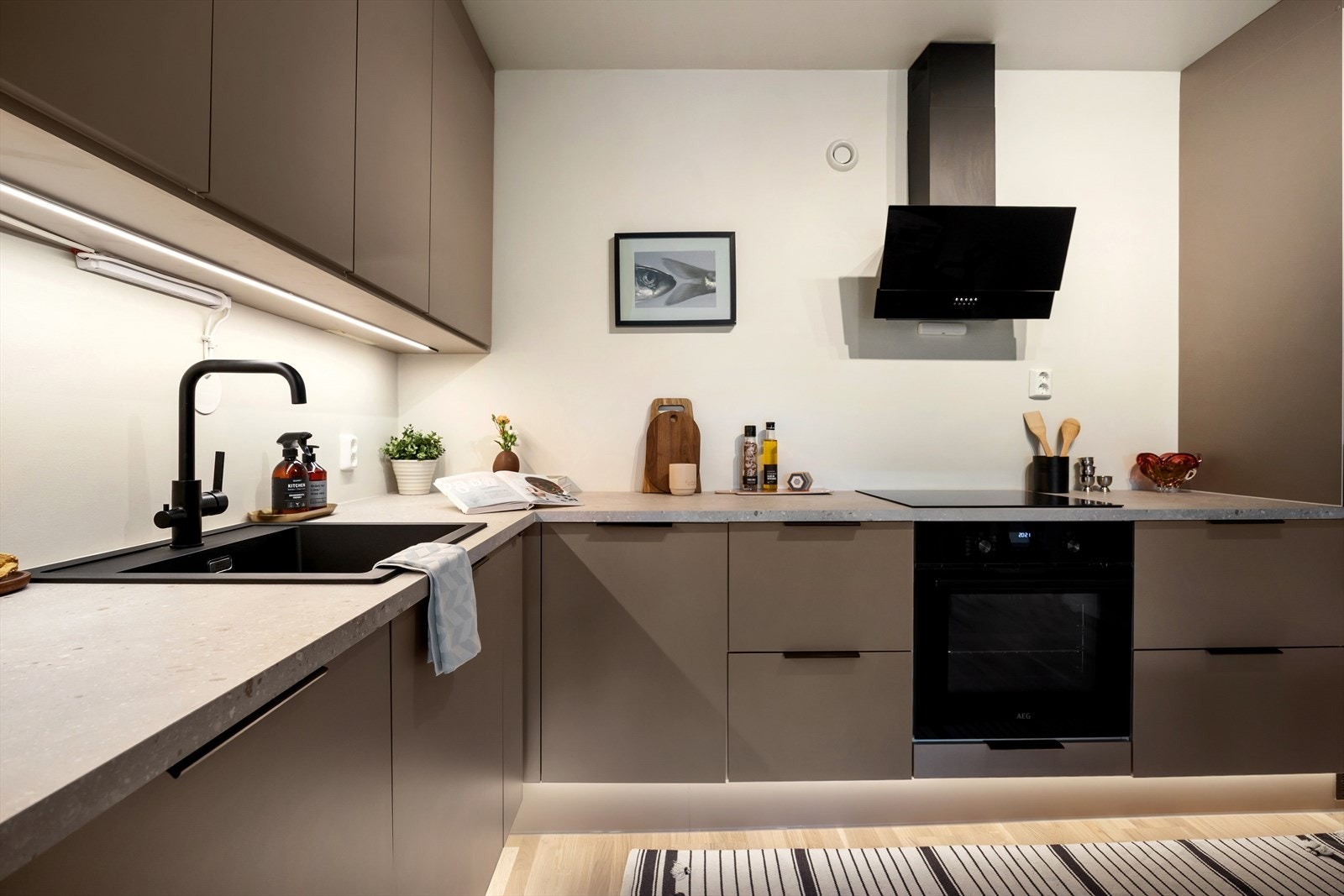 Lekkert HTH kjøkken fra 2025. Galleribilde