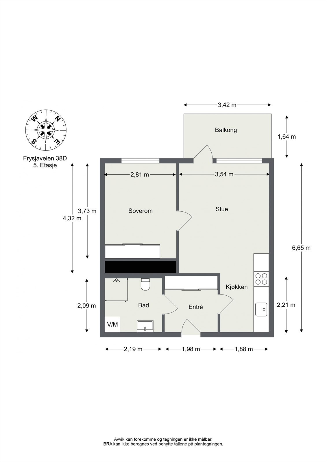 Frysjaveien 38D - 5. Etasje Galleribilde