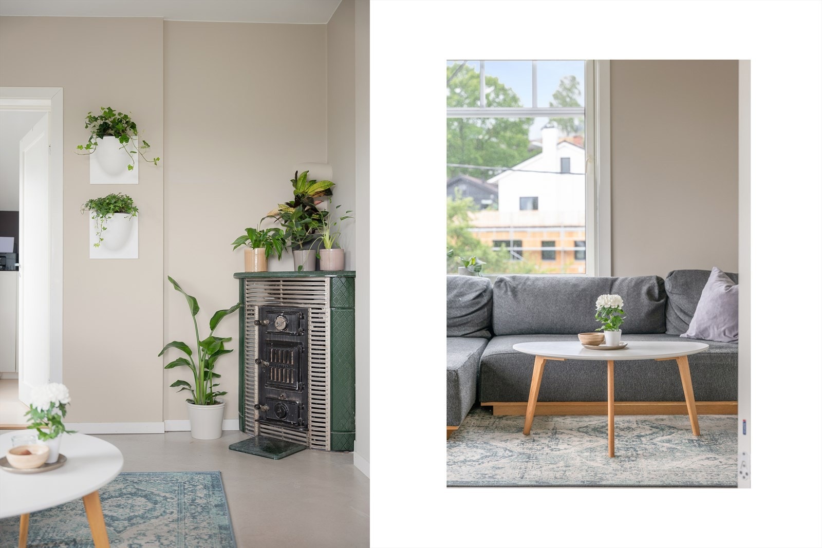 Leiligheten har en gjennomgående planløsning hvor det klassiske møter det moderne i perfekt harmoni. Galleribilde