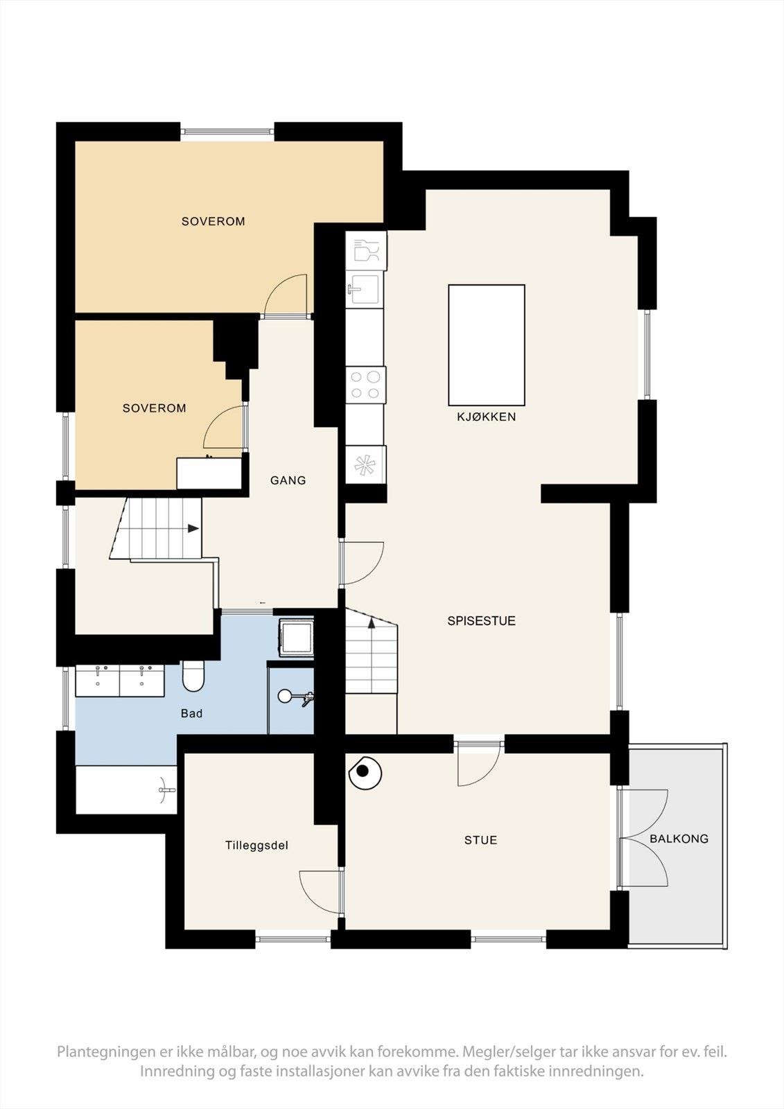 Plantegning 2. etasje. Galleribilde