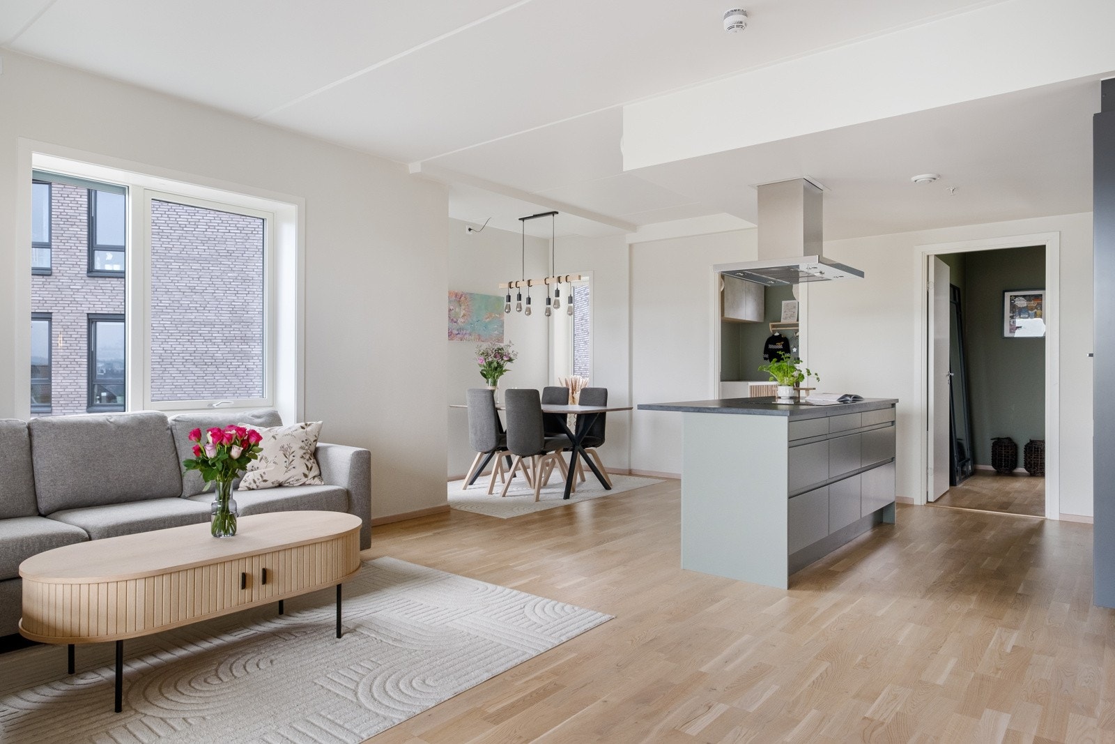 Et rom det er enkelt å innrede med soner. Galleribilde