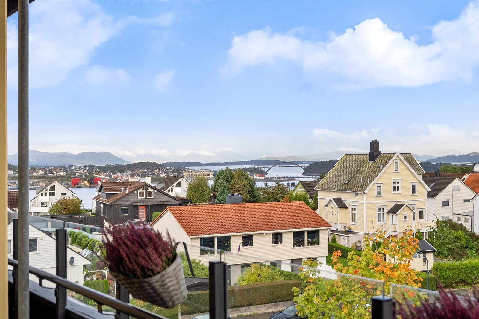 Balkong med fantastisk utsikt Galleribilde