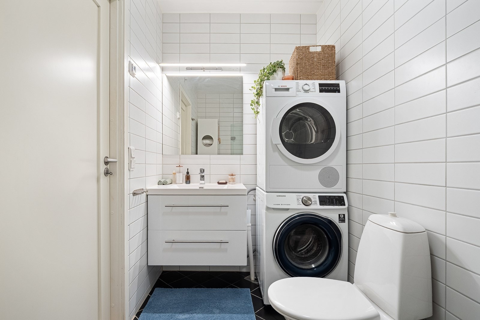 Bad, vaskemaskin og tørketrommel medfølger ikke. Galleribilde