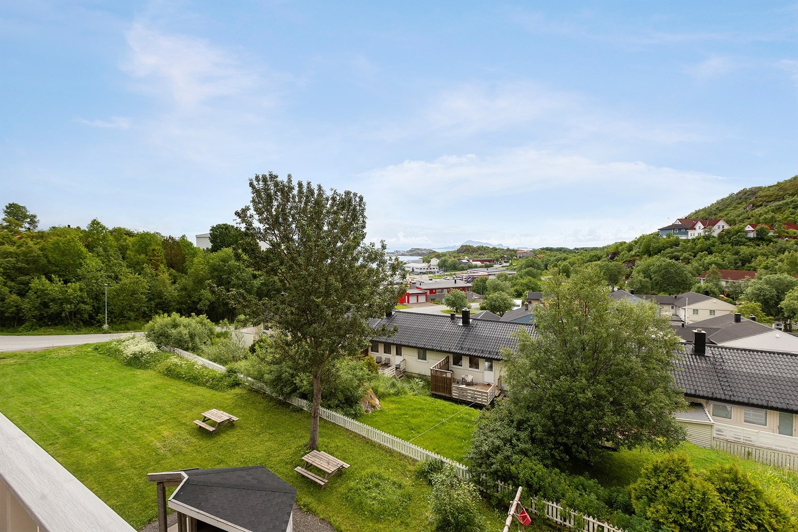 Flott utsikt Galleribilde