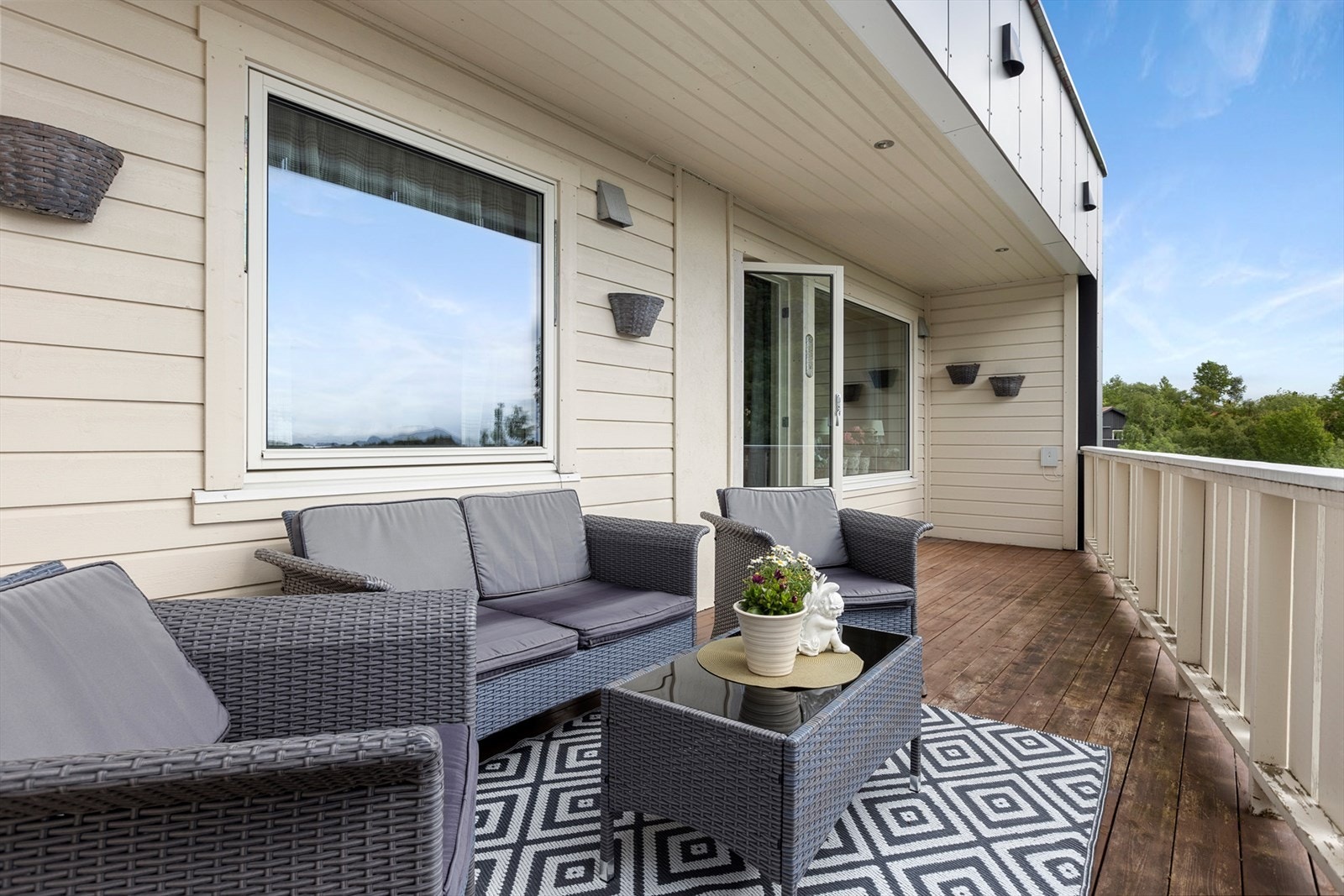 Balkong i toppleiligheten Galleribilde