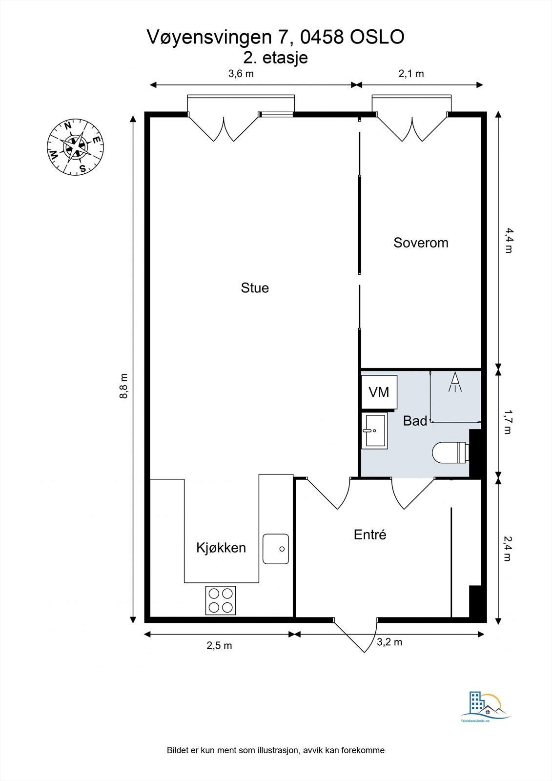 Plantegning. Galleribilde