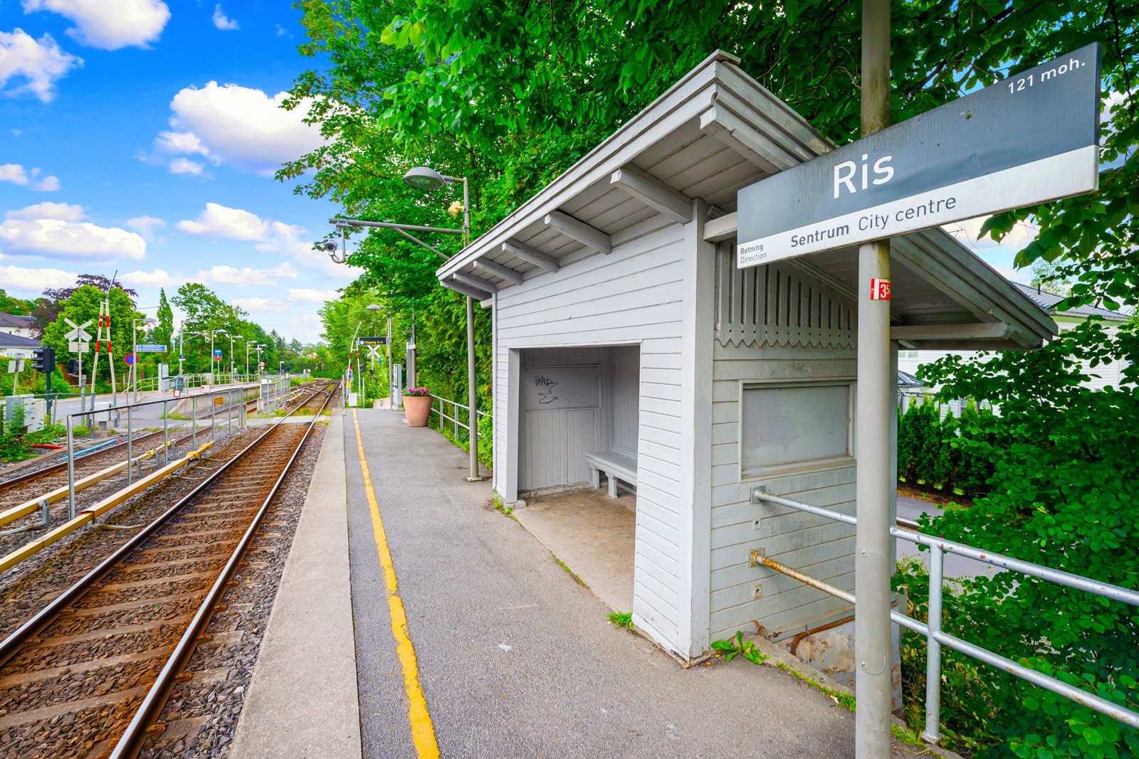 Kort gangavstand til Ris og Gråkammen T-bane stasjon Galleribilde