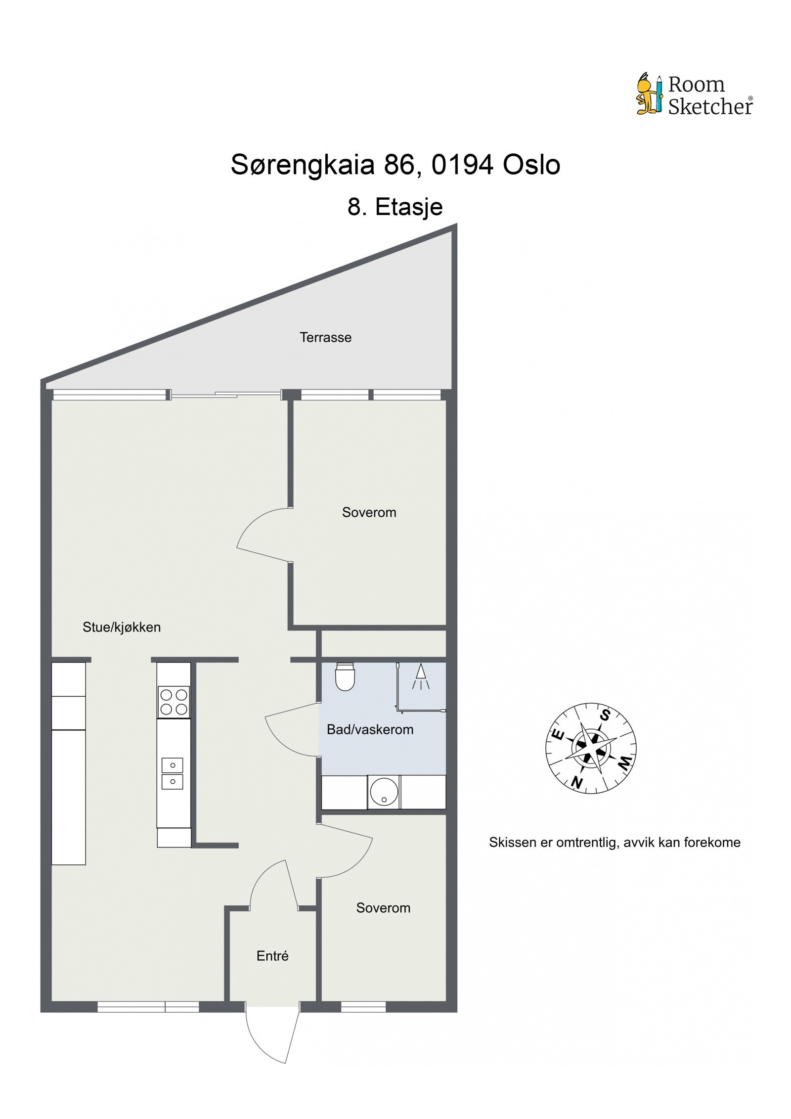 Plantegning. Galleribilde