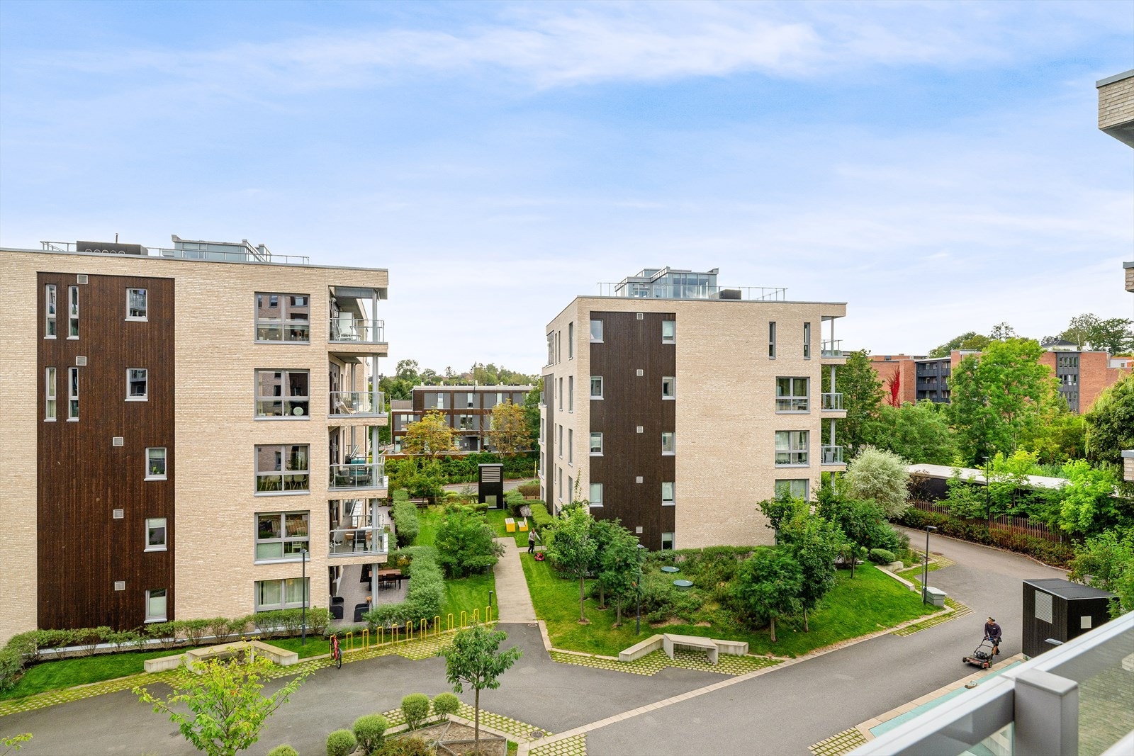 Utsikt fra balkongen. Galleribilde