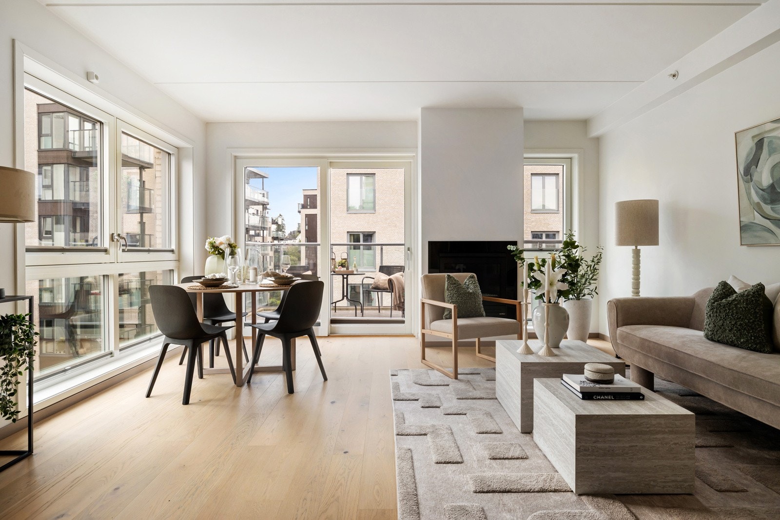 En gasspeis gir god varme og setter stemningen på mørke kvelder Galleribilde