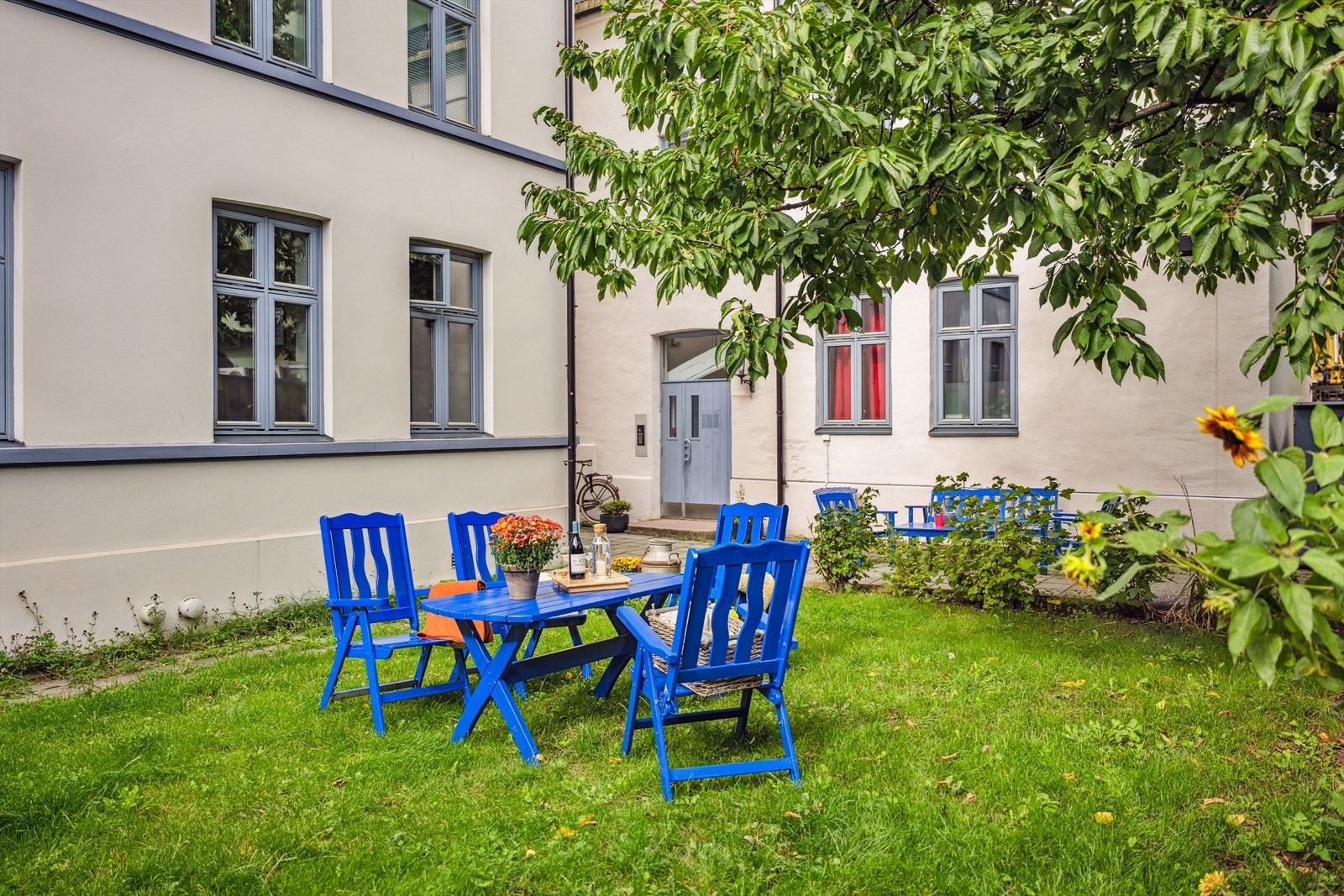 Her kan man nyte lange sommerkvelder. Galleribilde