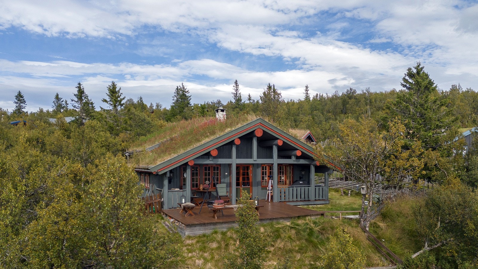 Velkommen til Gulltjønnvegen 108 og vakre Venabygdsfjellet. Galleribilde