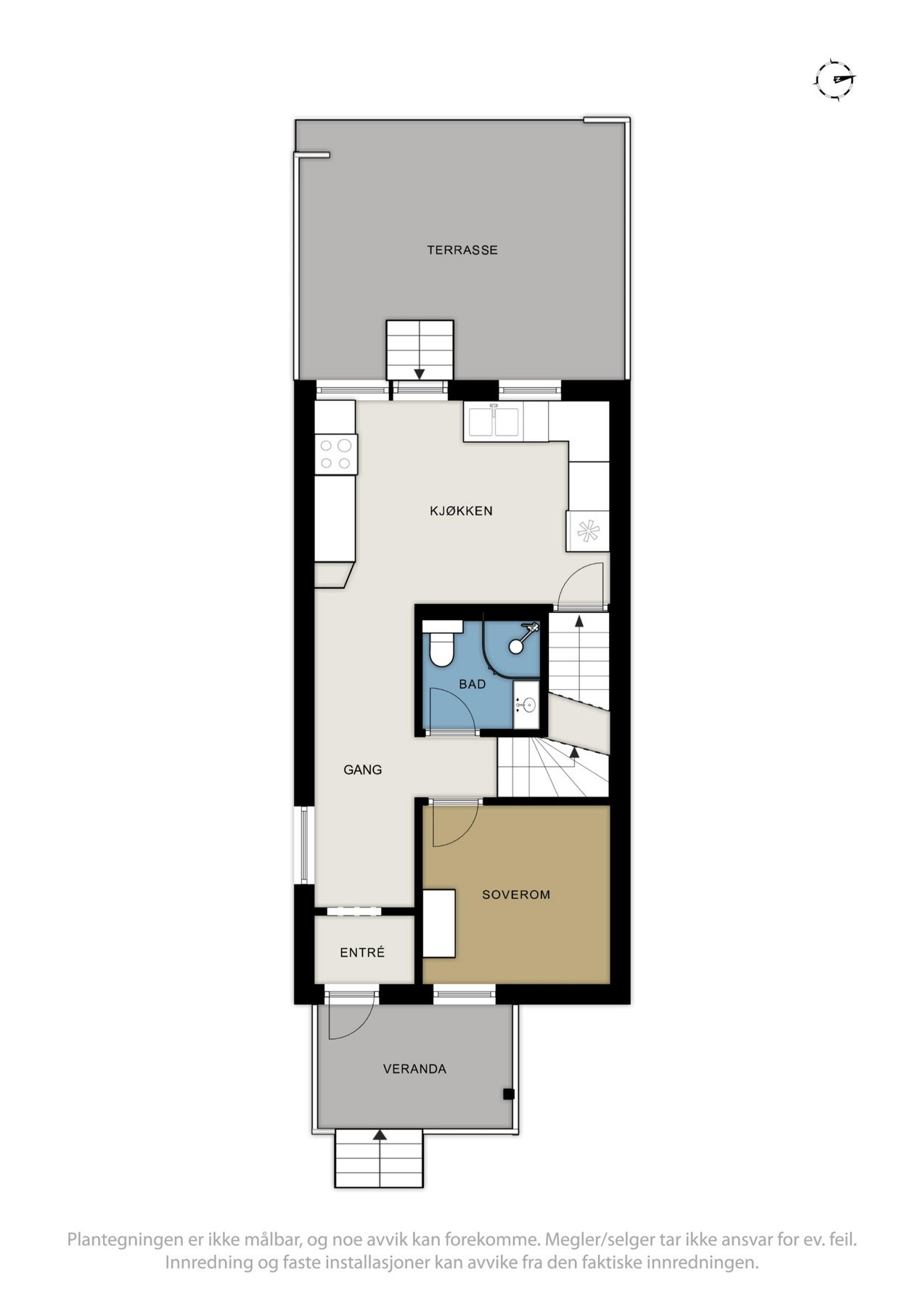 Plantegninger første etasje Galleribilde