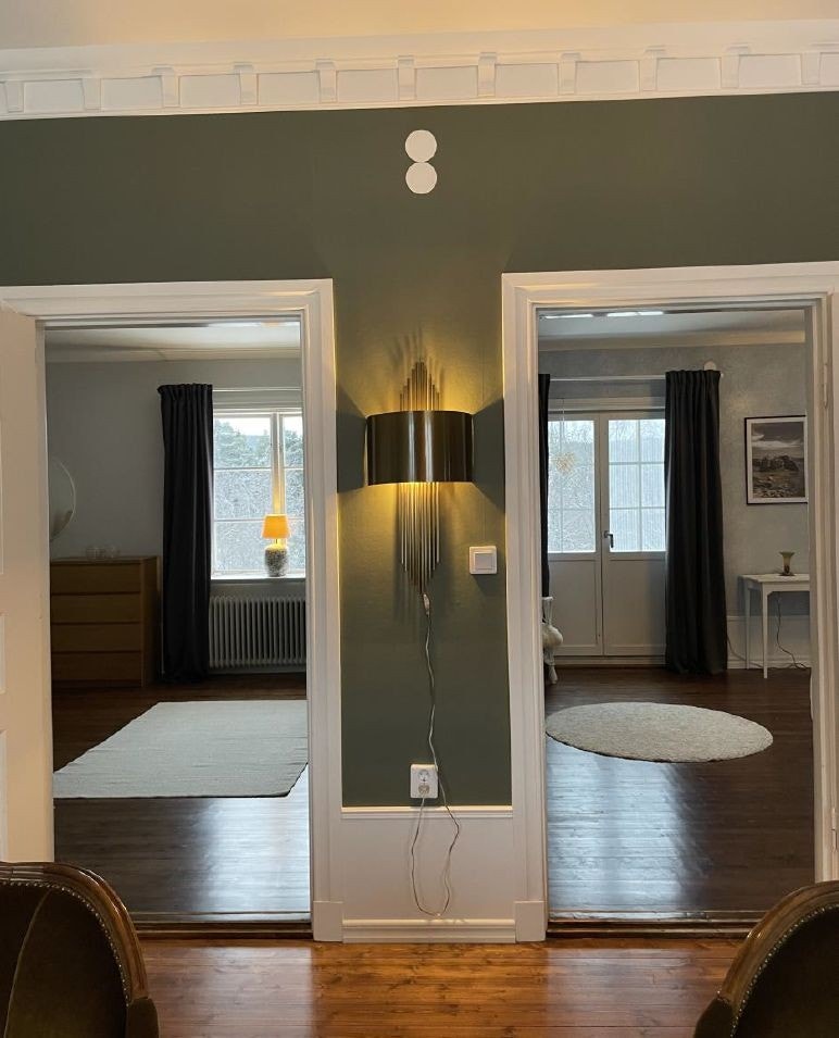 Övre allrum ovanvåning vy mot sovrum Galleribilde