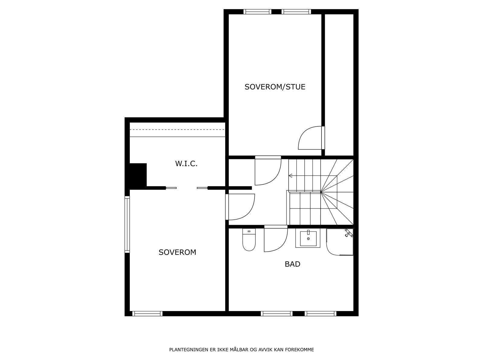 Plantegning 3. etg. Galleribilde
