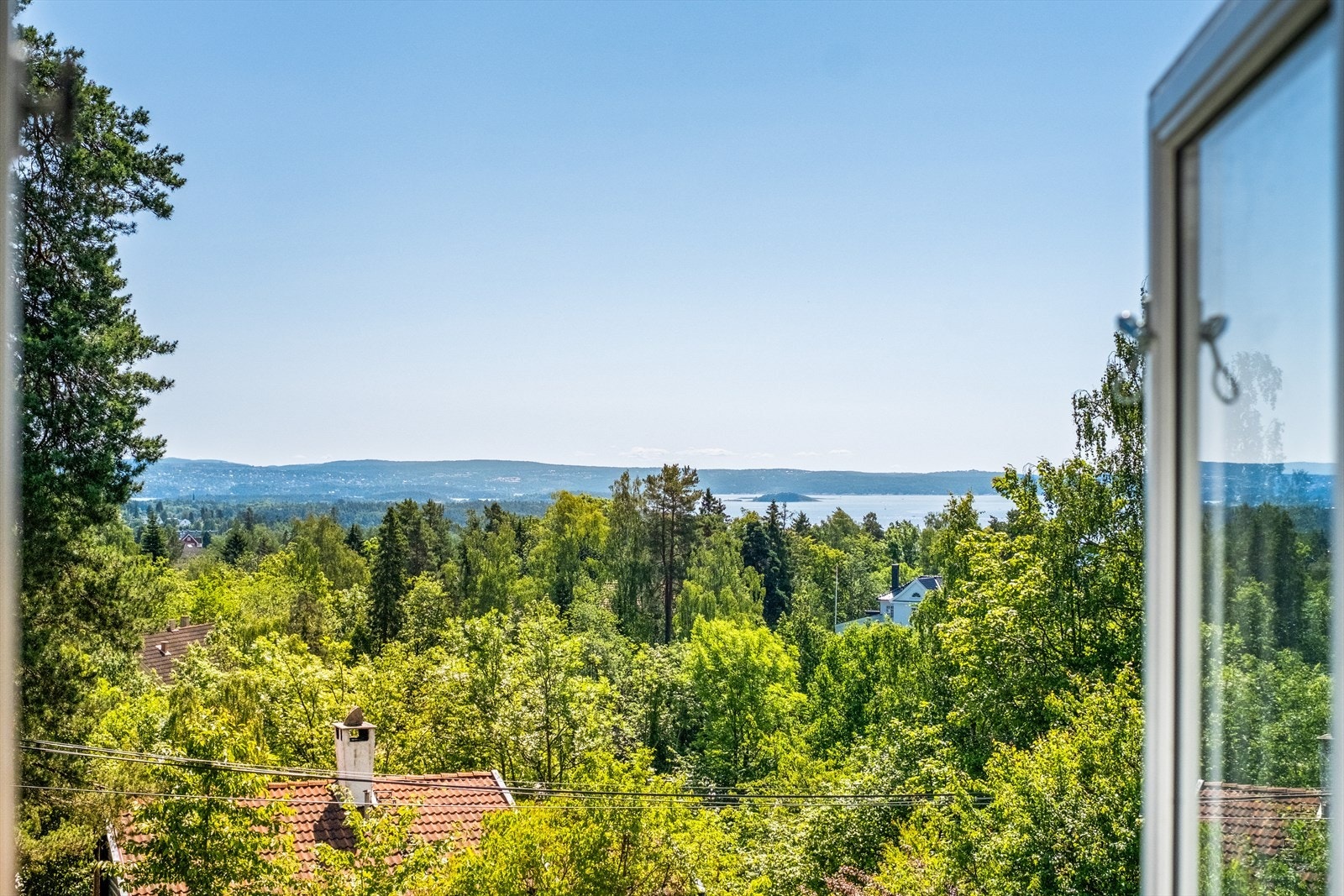 Nydelig utsikt fra allrommet. Galleribilde