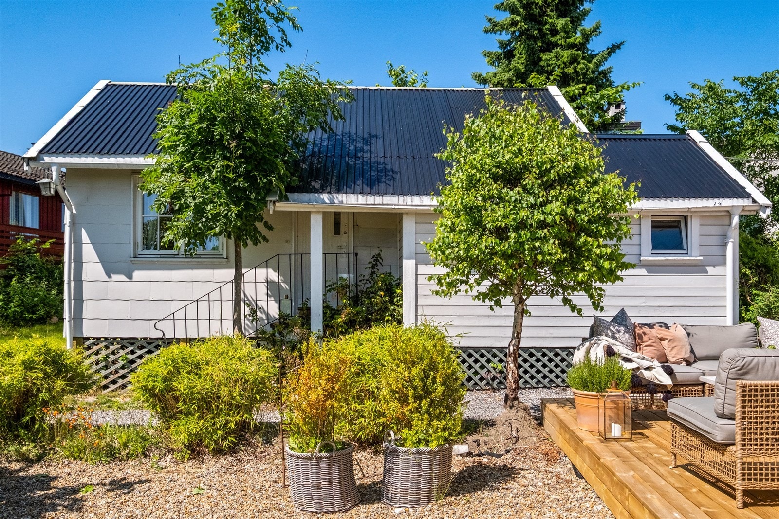 Boligen har en praktisk anneks med fleksible bruksområder. Galleribilde