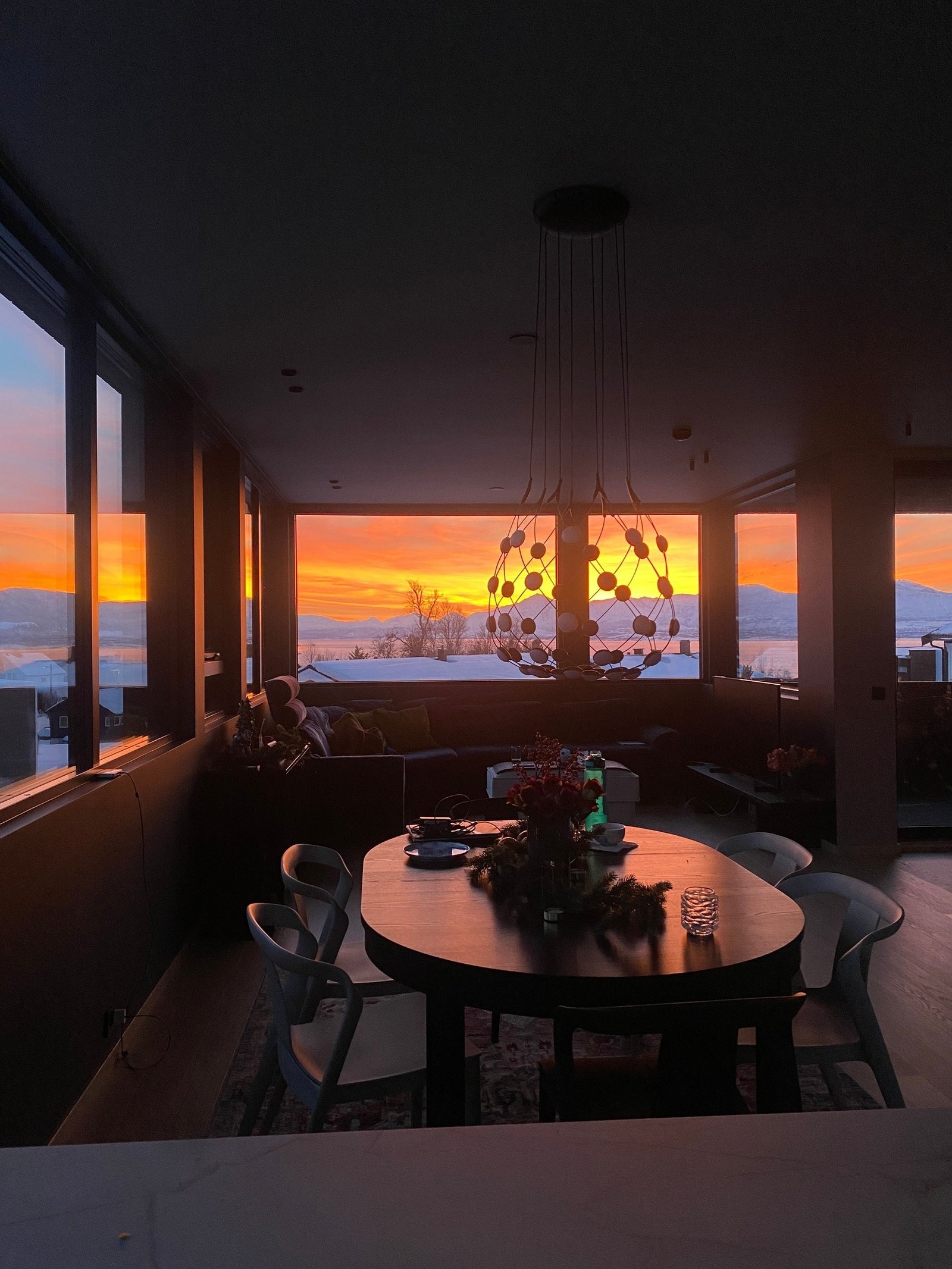 privat bilde , mørketidslys Galleribilde