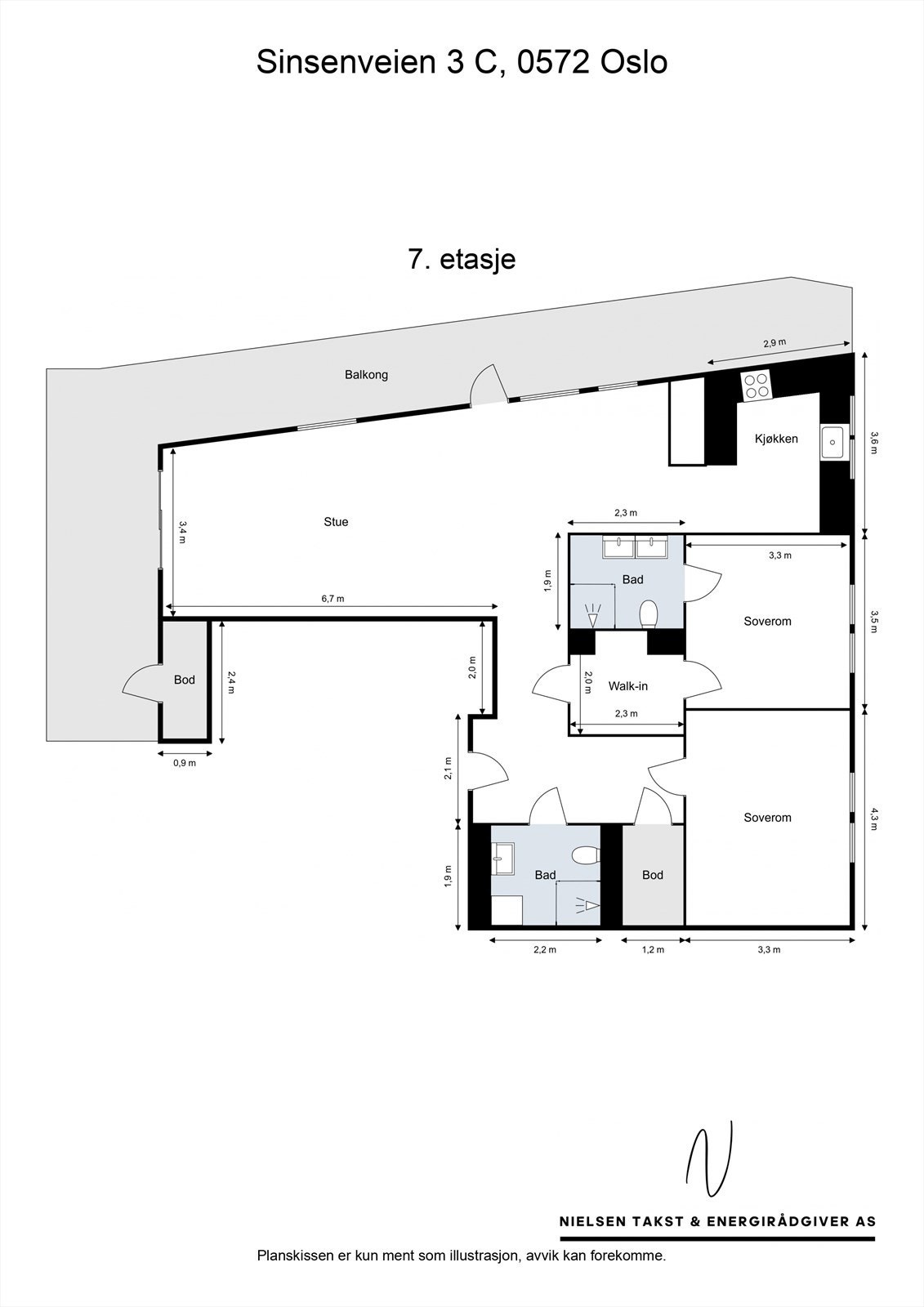 Plantegning. Galleribilde