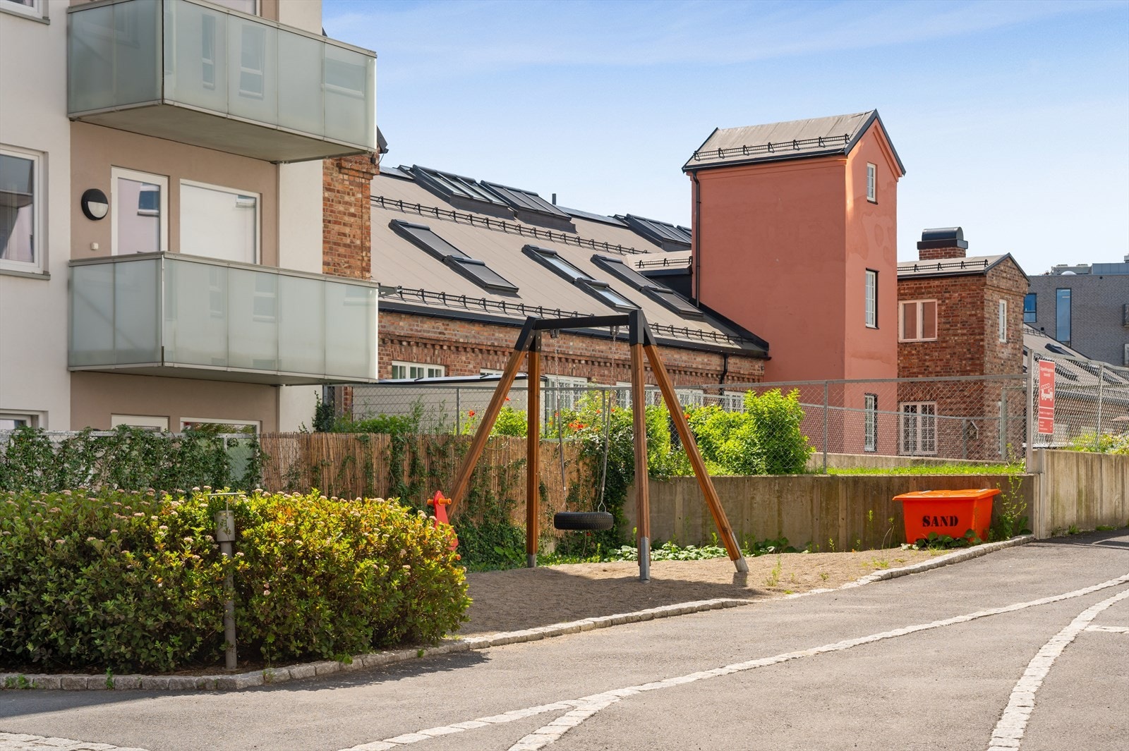 Lekeplass til glede for de yngste. Galleribilde
