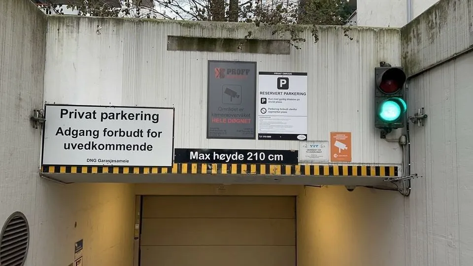 Innkjøring fra Rubina Ranas Gate Galleribilde