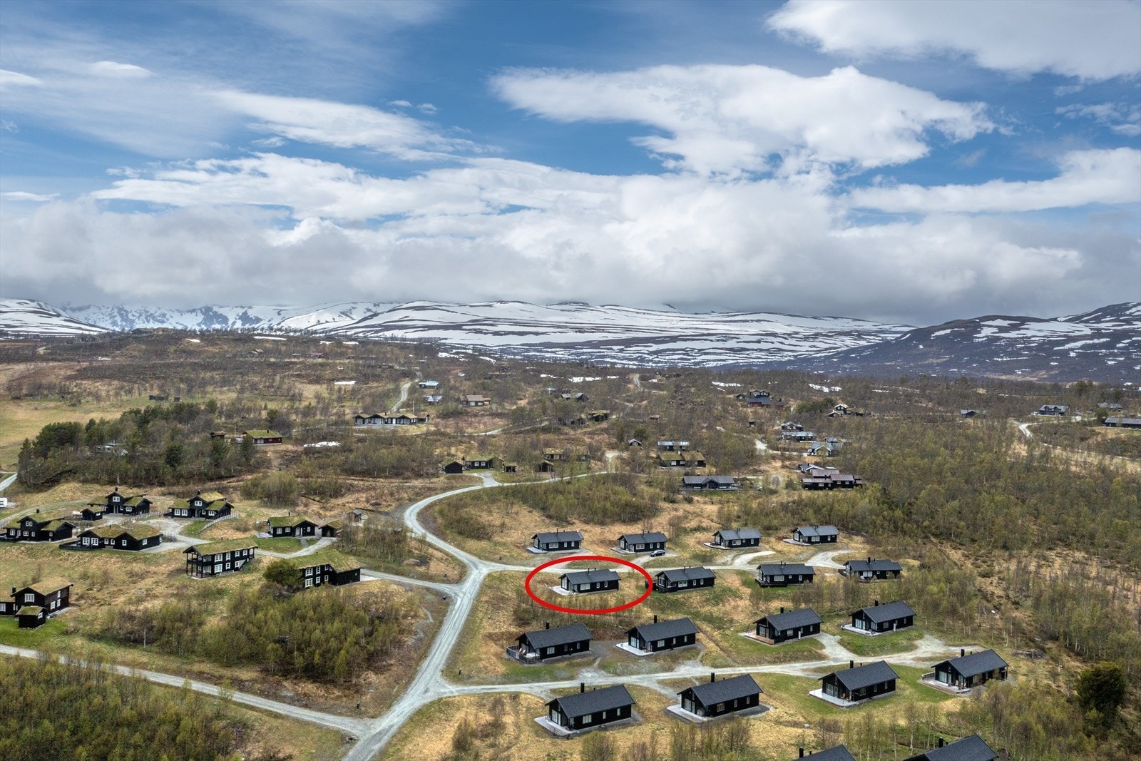 Oversiktsbilde med markering Galleribilde