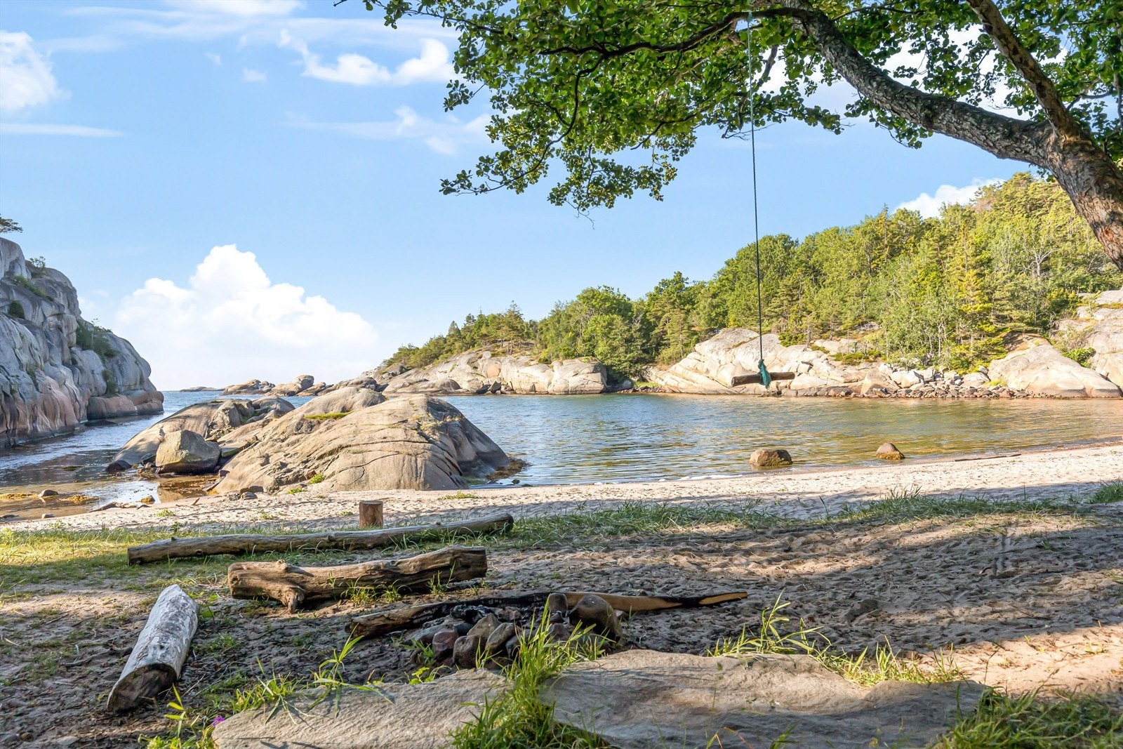 Den perfekte badeplass for ungene Galleribilde
