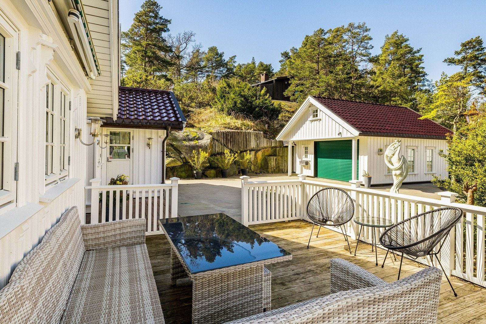 Nyt solen til den går ned. Galleribilde