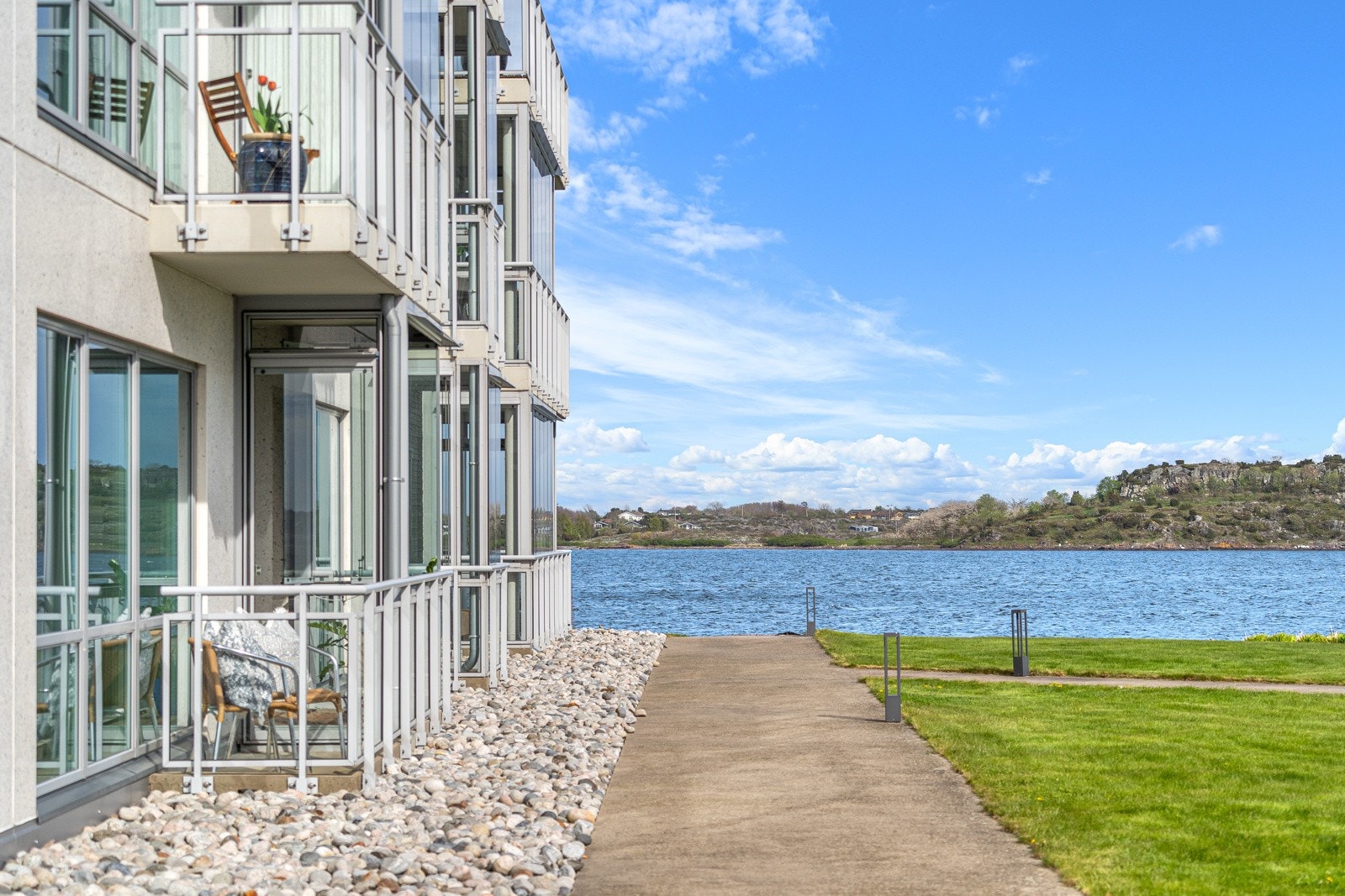 Maritimt og flott område Galleribilde