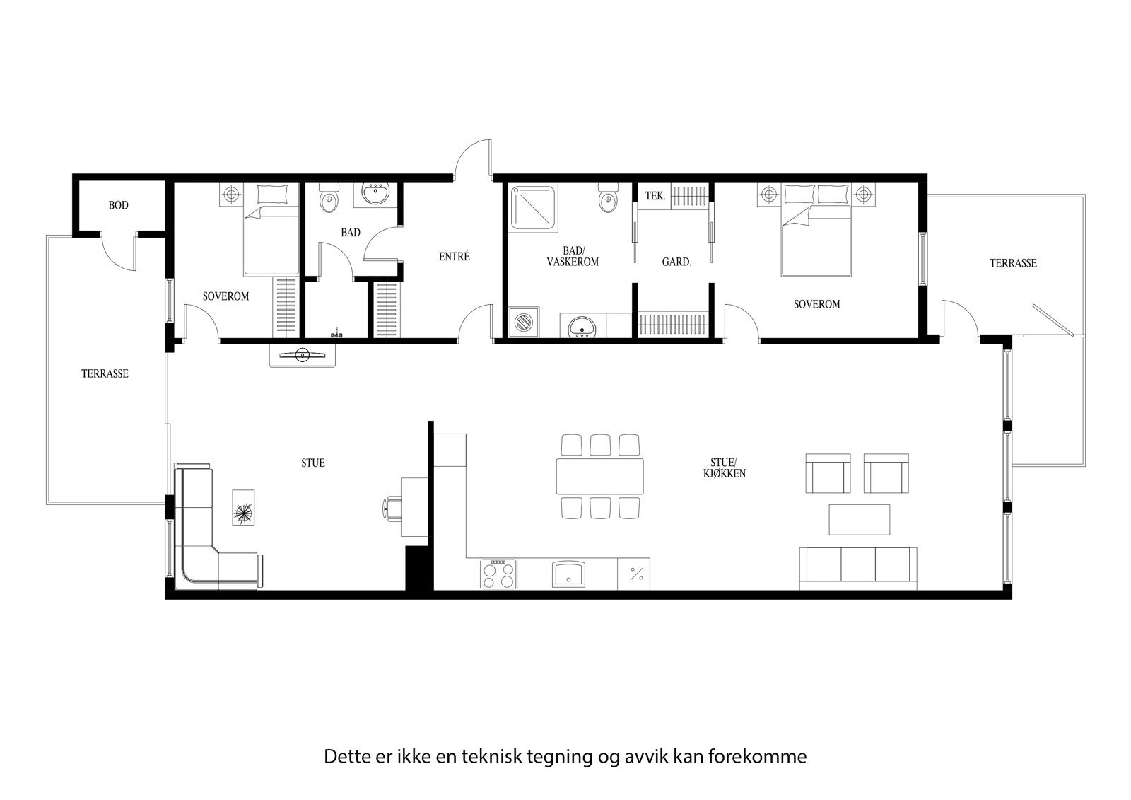Planløsningen Galleribilde