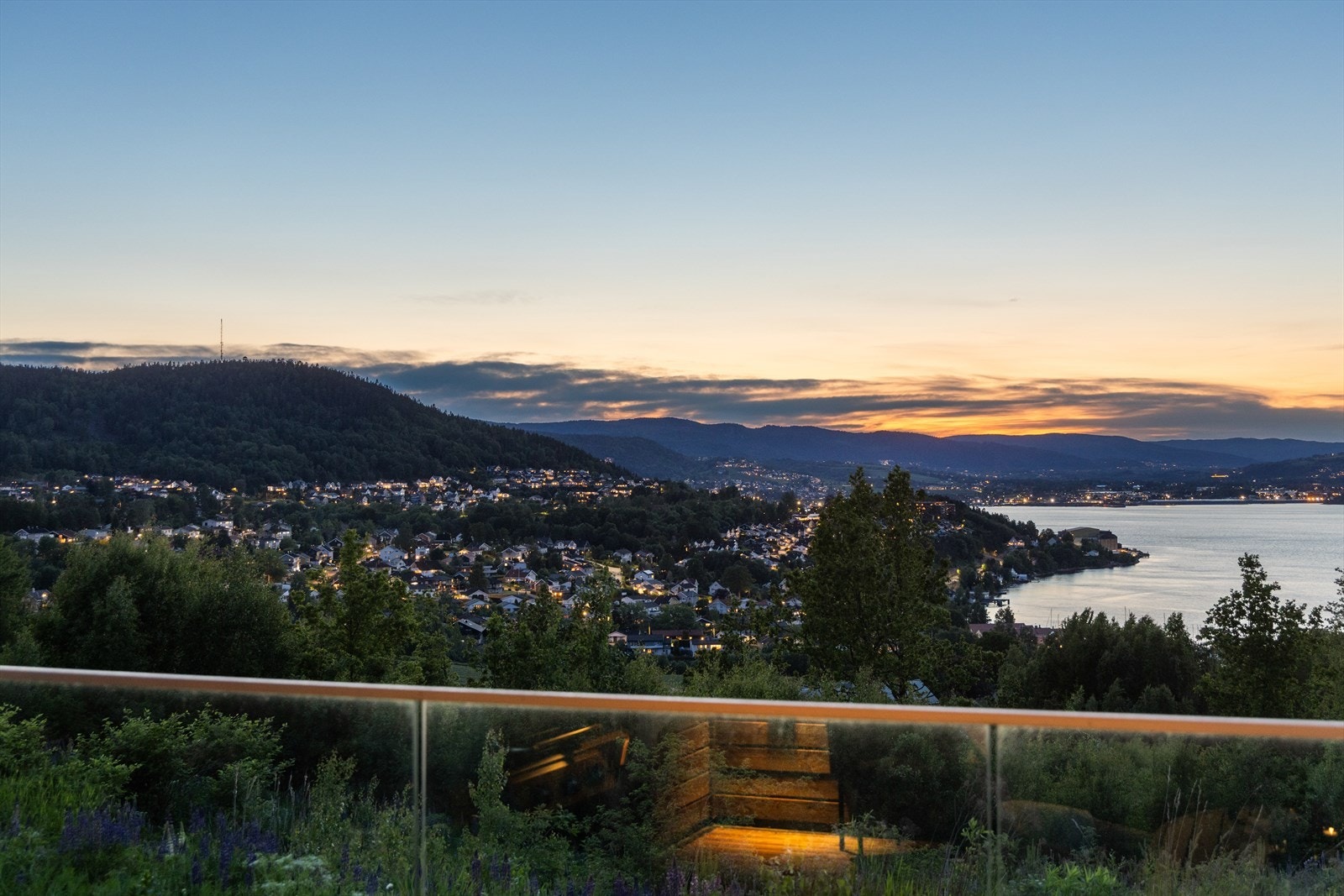 Utsikt mot Åskollen og Nordbykollen Galleribilde