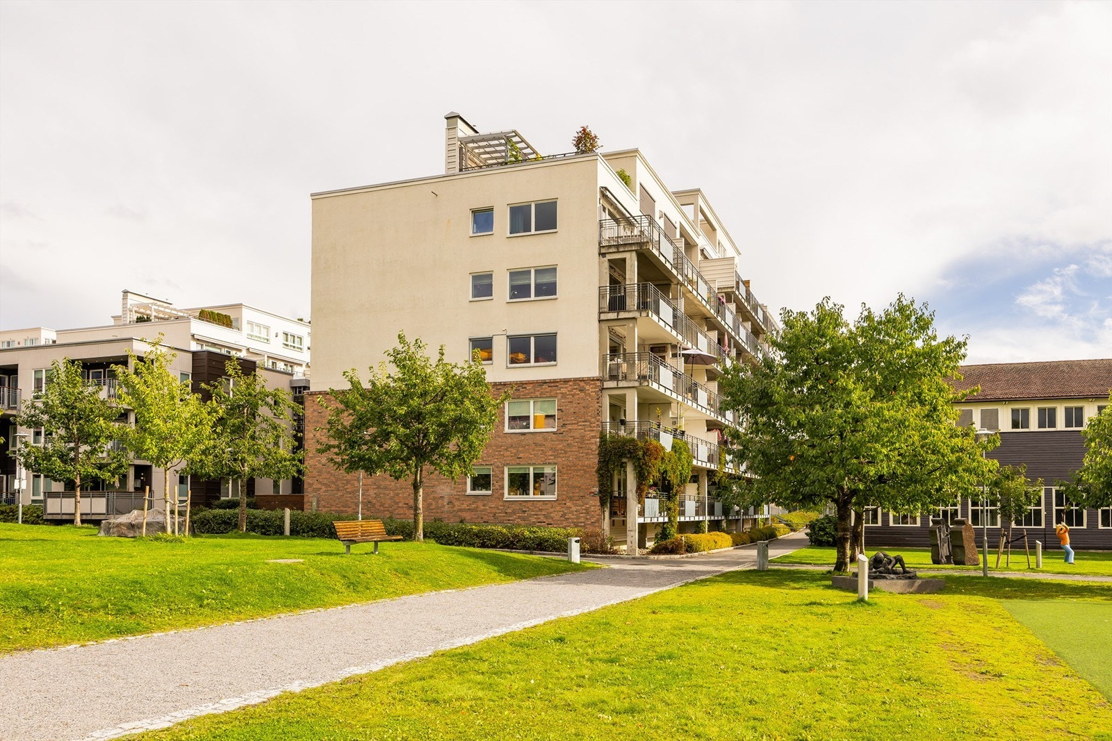 Fasade - Krembeliggenhet rett ved Lørenparken. Galleribilde