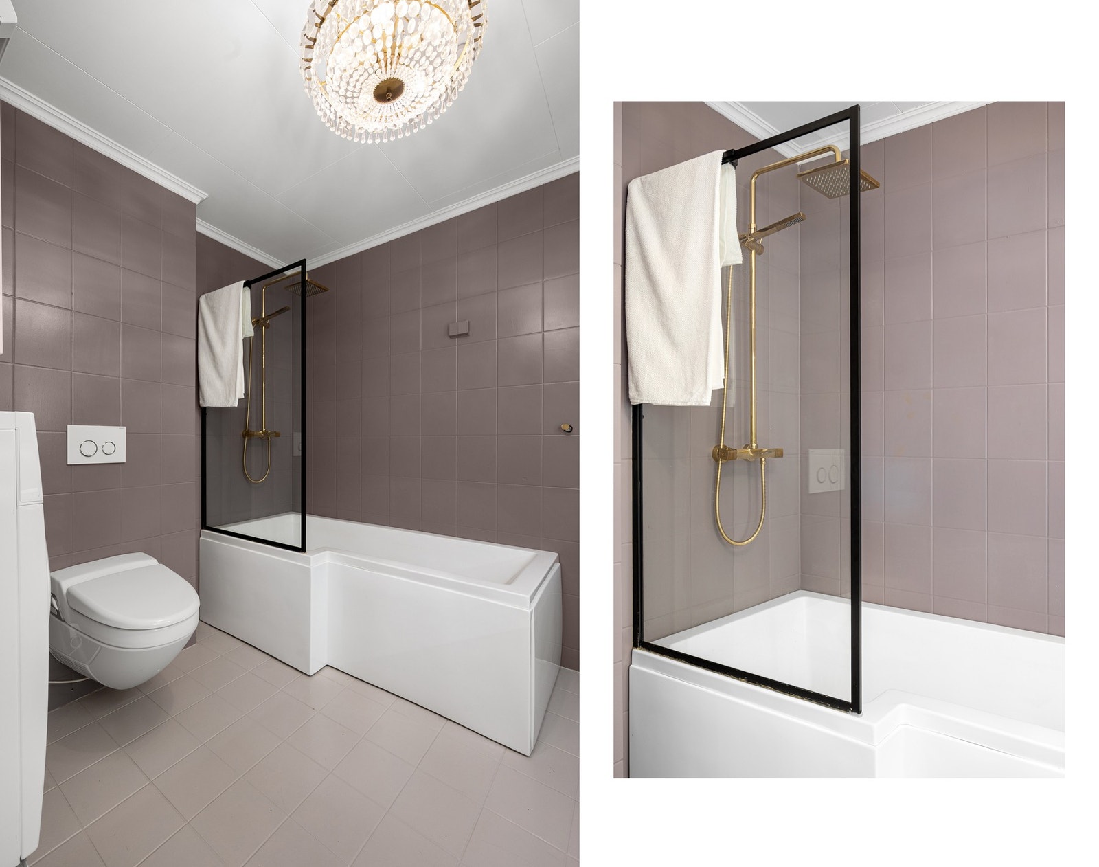 Delikat bad med badekar fra 2023 Galleribilde