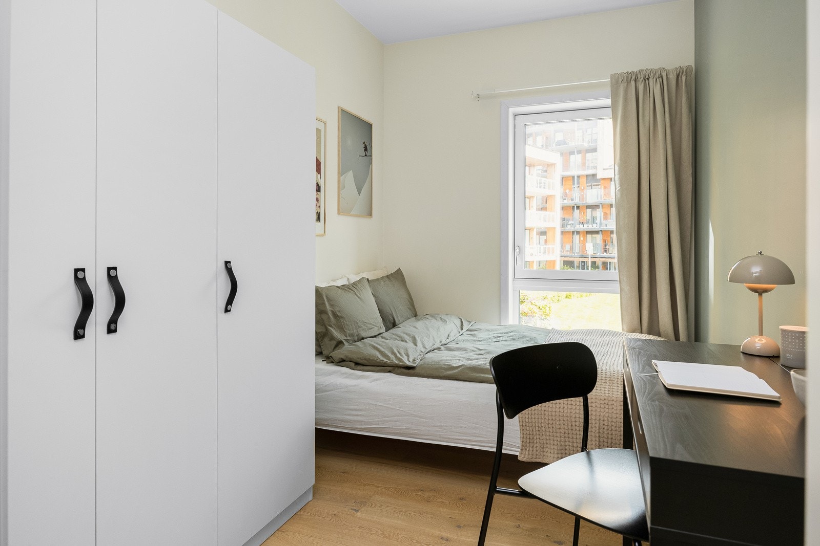 Soverommene er ca. 7 og 8,5 kvm. Galleribilde