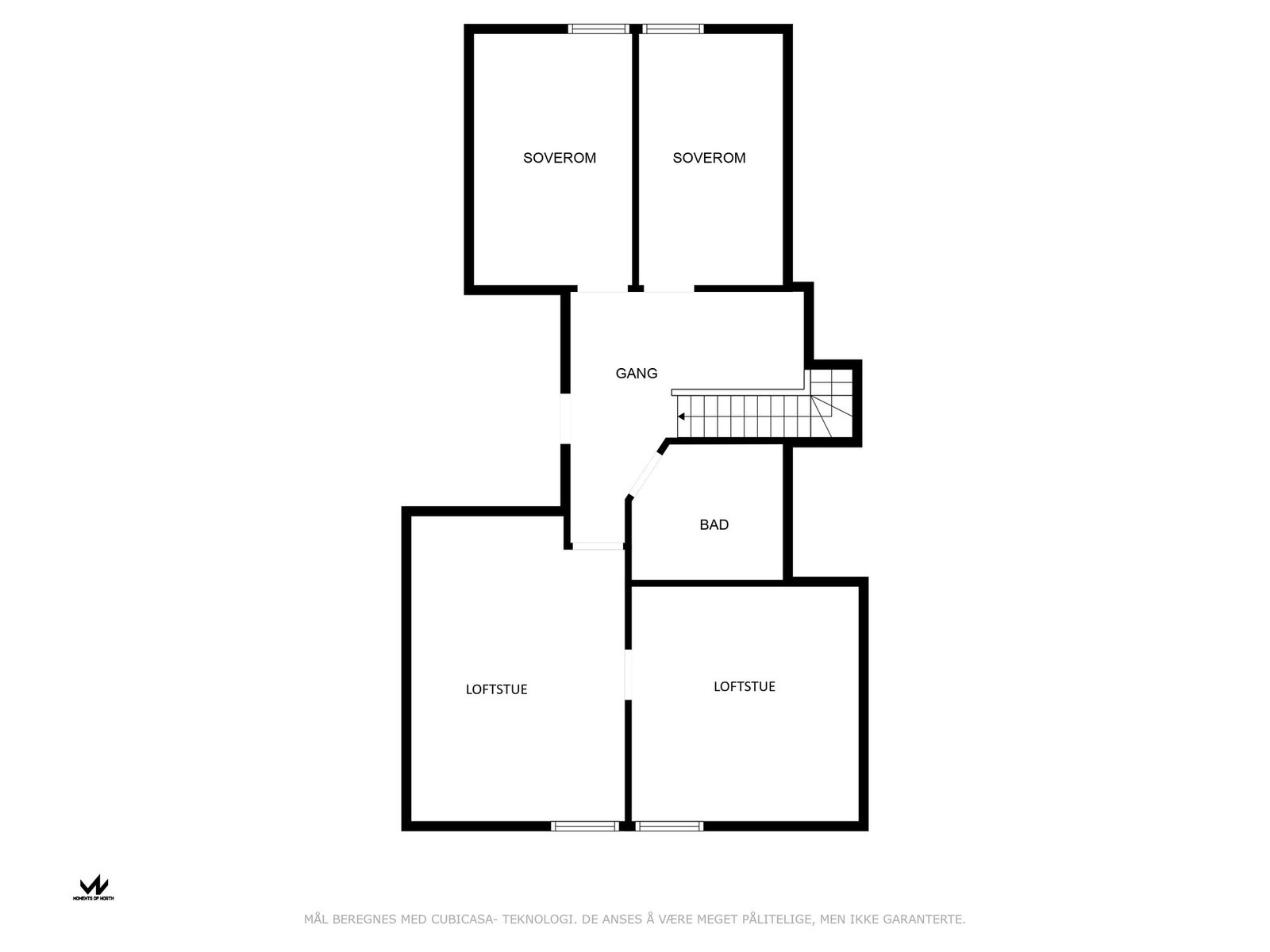 Plantegning - 2. etasje Galleribilde
