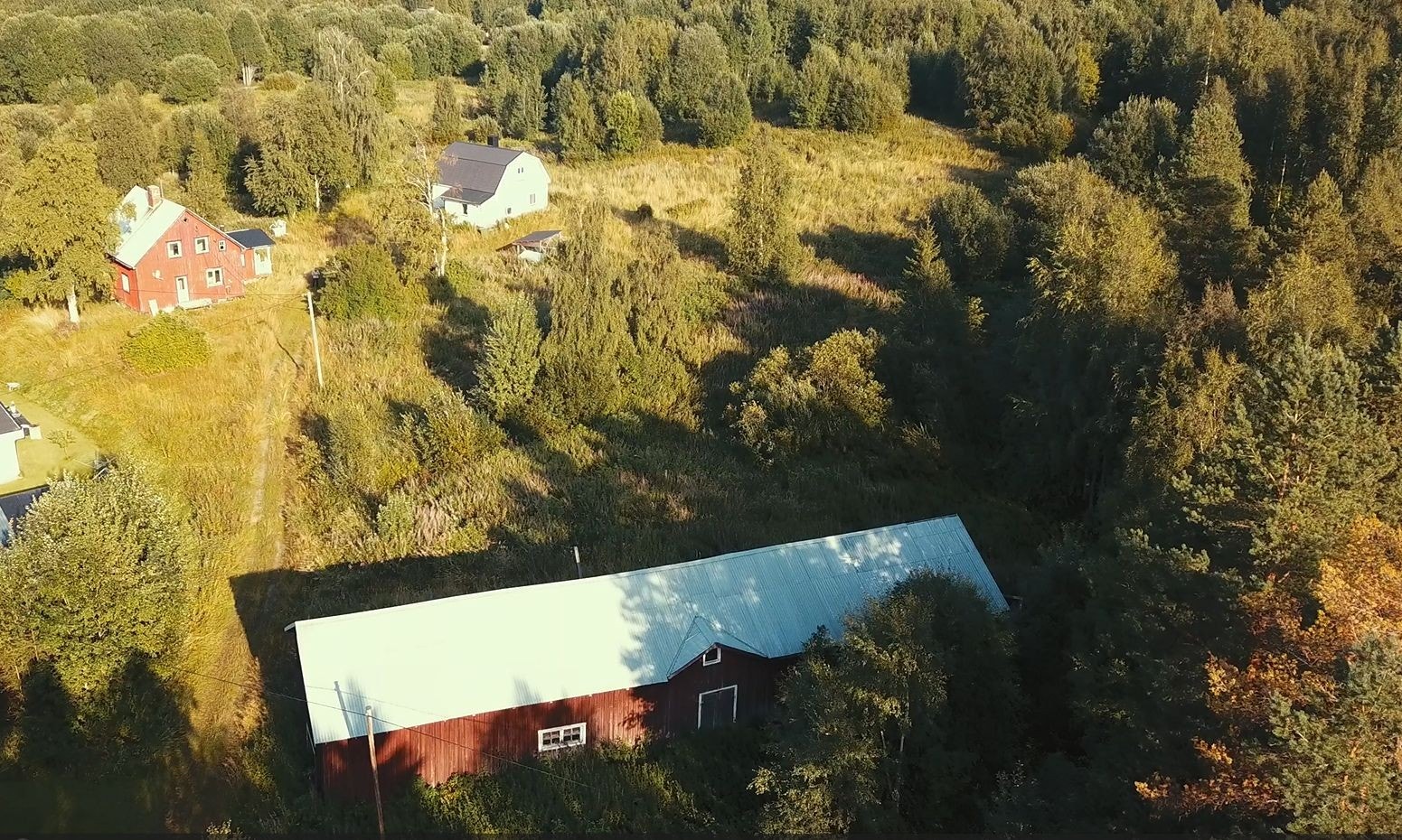 Ladan och husen Galleribilde