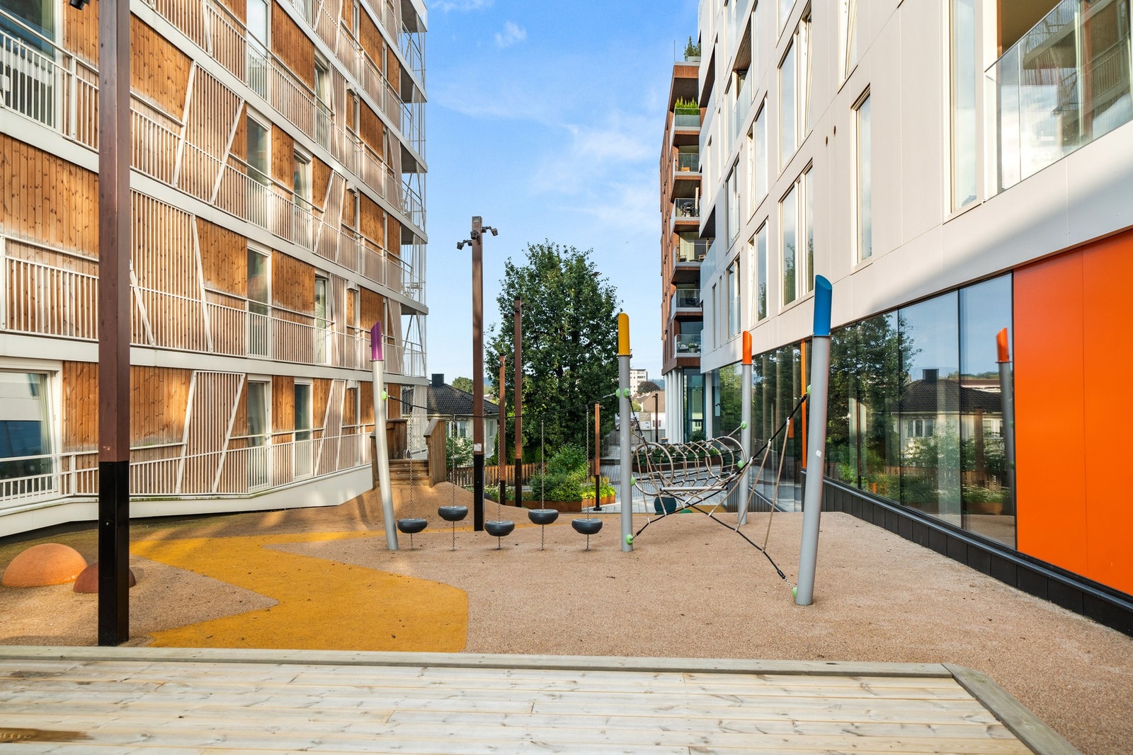 Beboere har gangavstand til det meste en skulle måtte ha behov for i nærheten Galleribilde