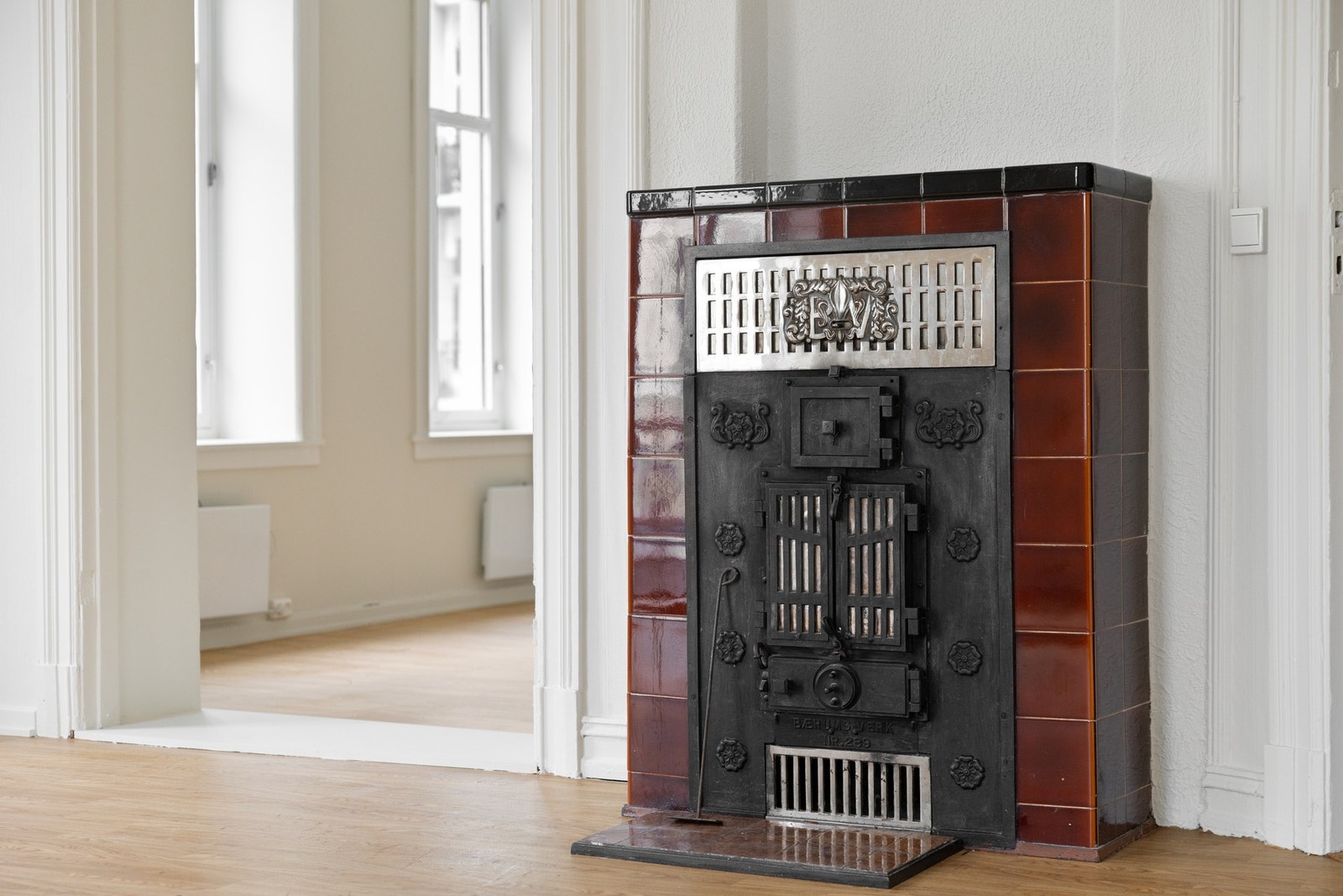 Flott kamin. Galleribilde