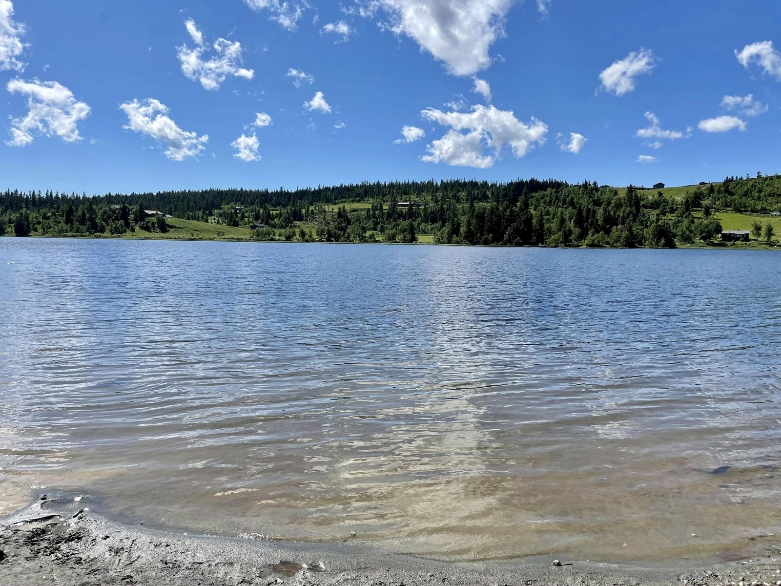 Fine bade- / fiske- / kano-muligheter ved Austli. Galleribilde